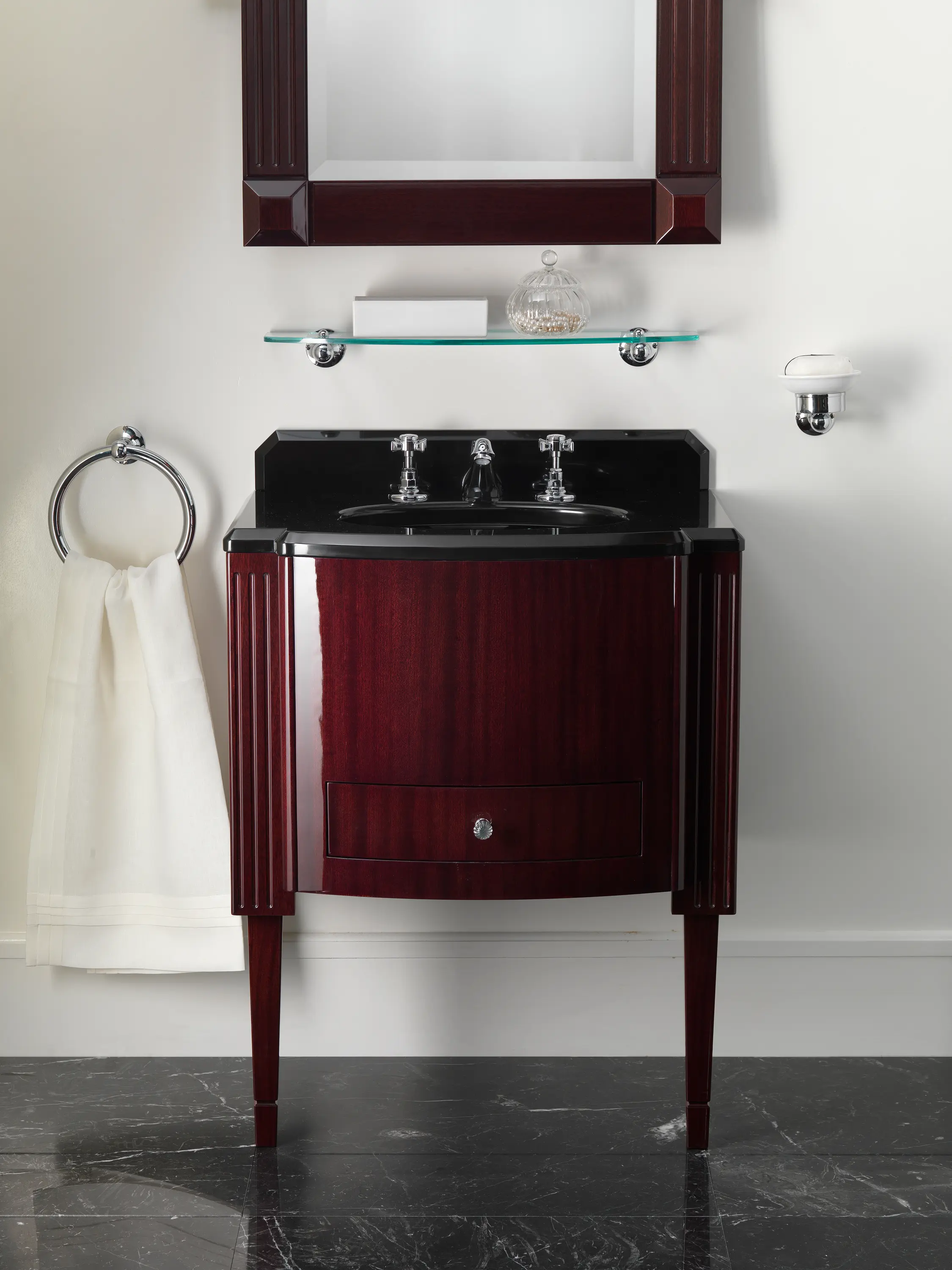 Devon&Devon - Domino Mahogany Vanity Unit