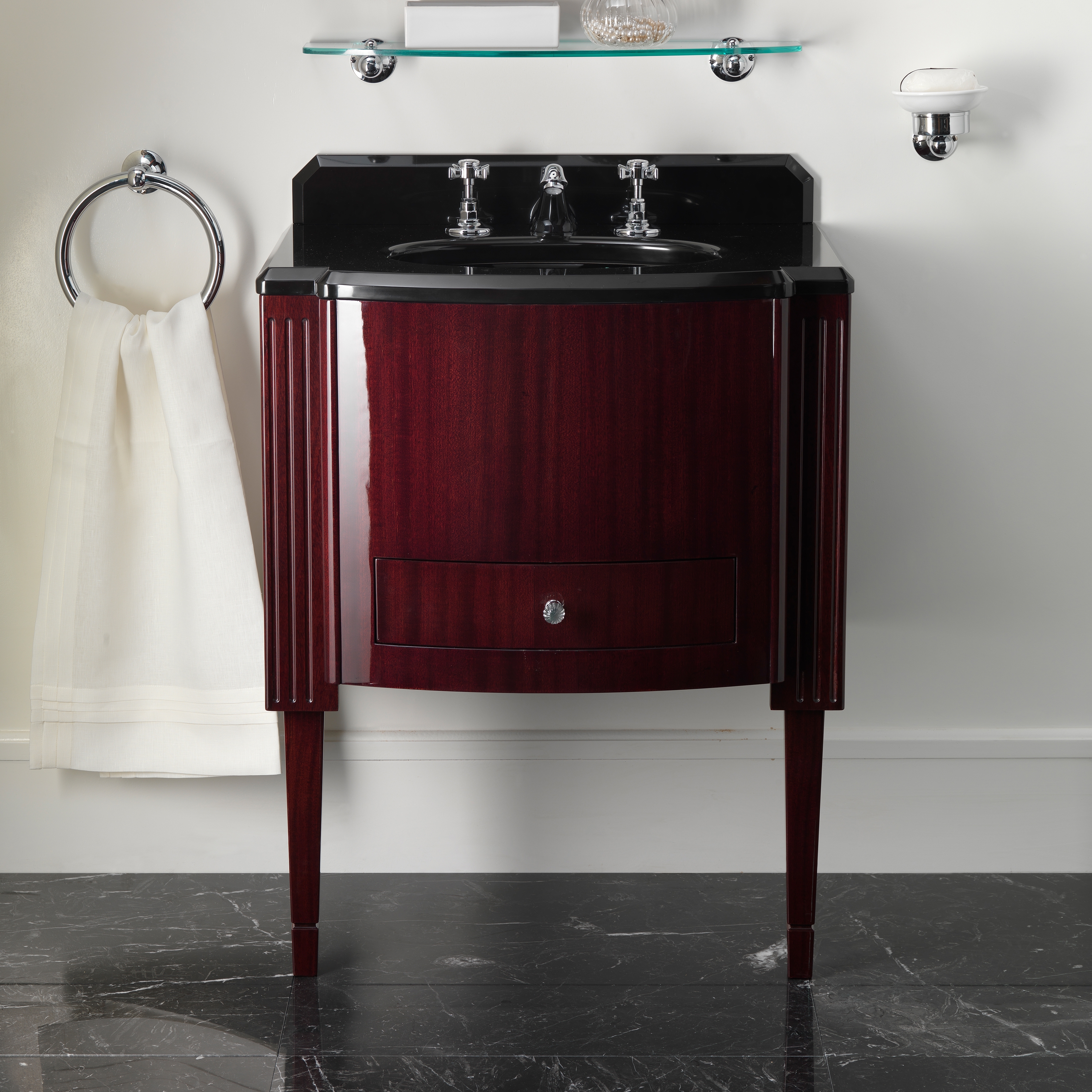 Mostrar el producto Mueble para lavabo Domino Mahogany del fabricante Devon&Devon