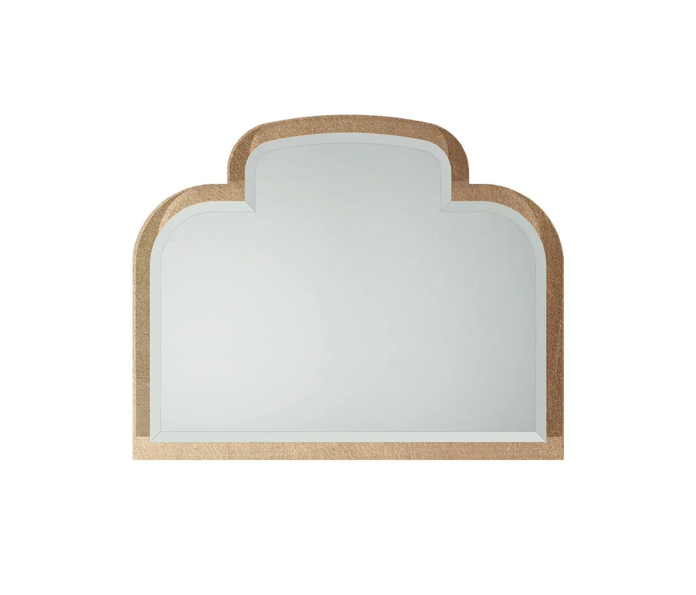 Devon&Devon - Music Antiqued Aluminium Leaf Mirror