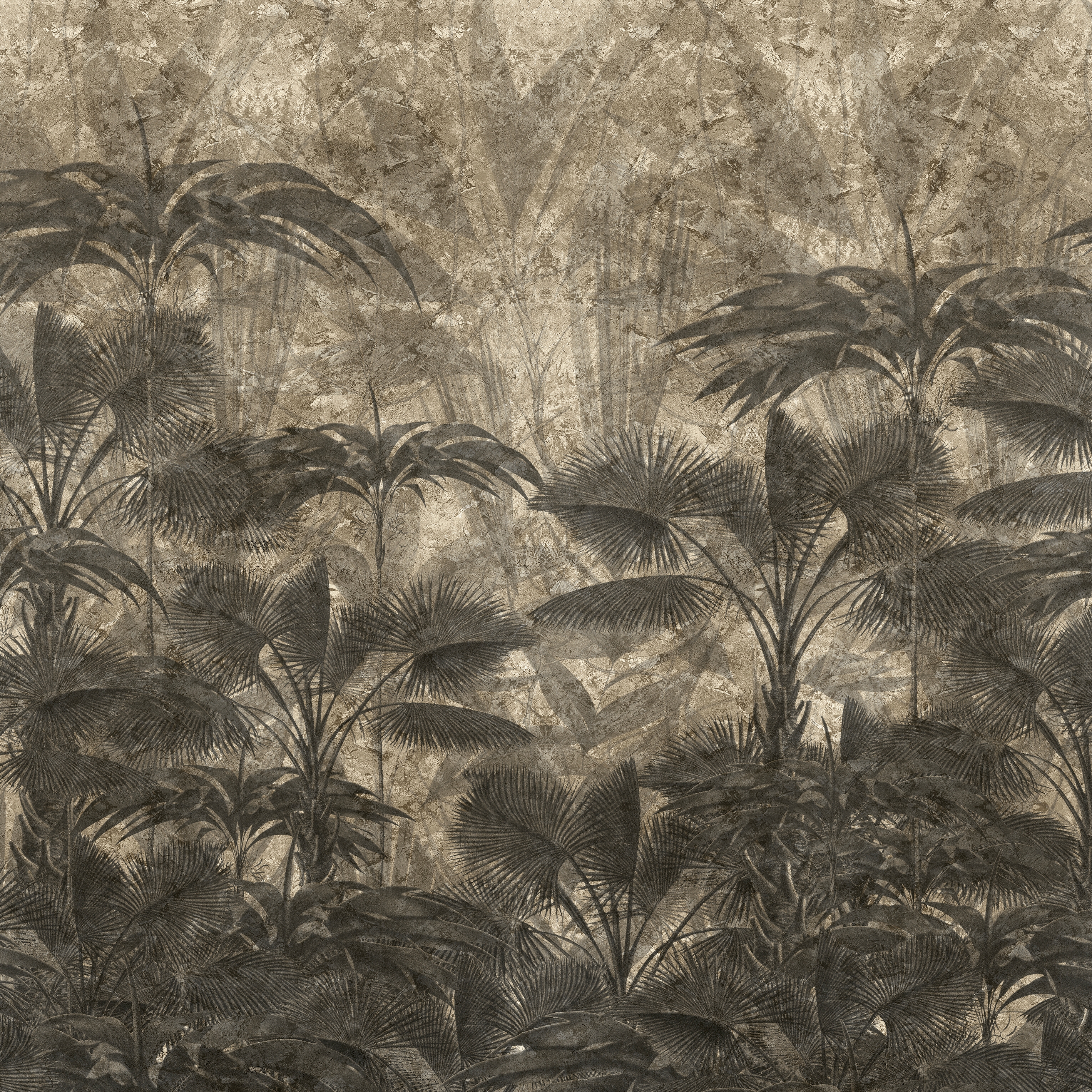 Wallpaper Gold | Casablanca Black&White Gold Leaf