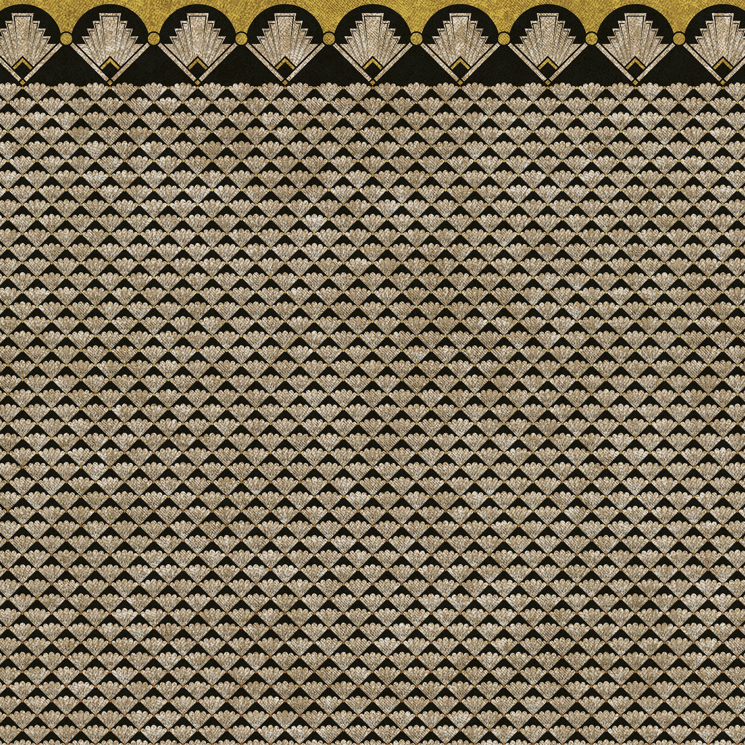 Mostrar el producto Wallpaper Gold | Empire Black&White Antique Gold del fabricante Devon&Devon