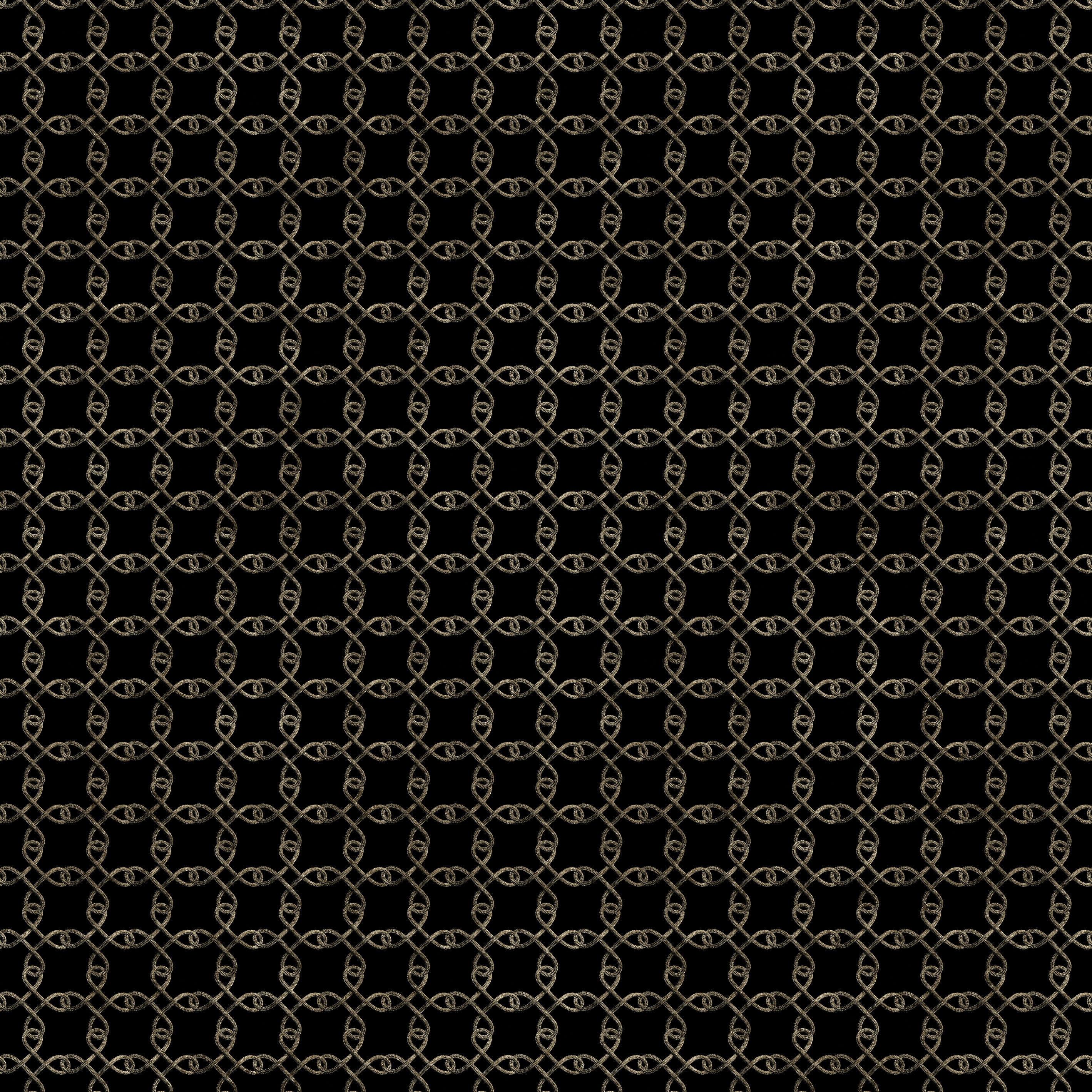 Wallpaper Gold | Knot White&Black Gold Leaf