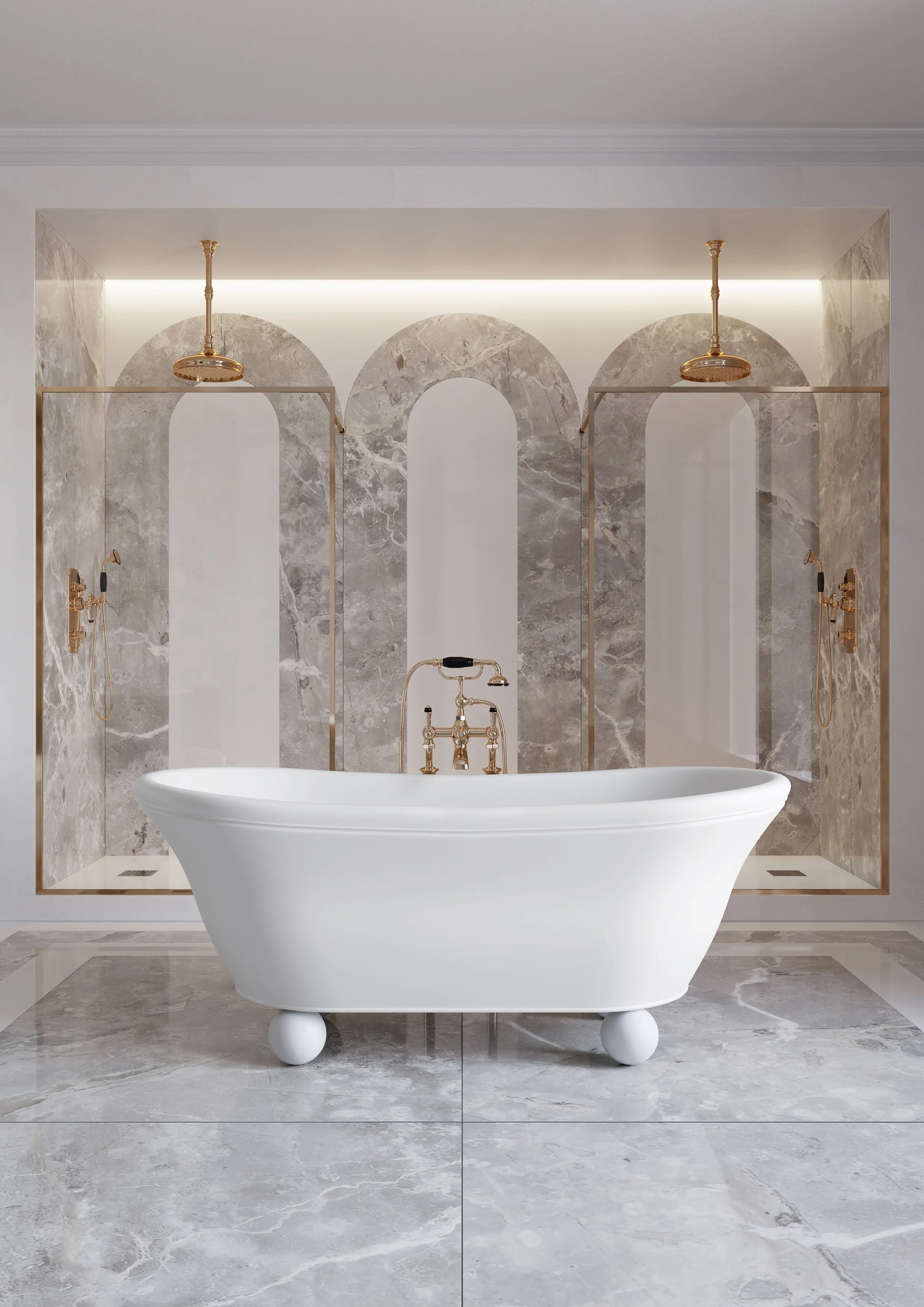 Devon&Devon - Baignoire Aurora Bijoux White