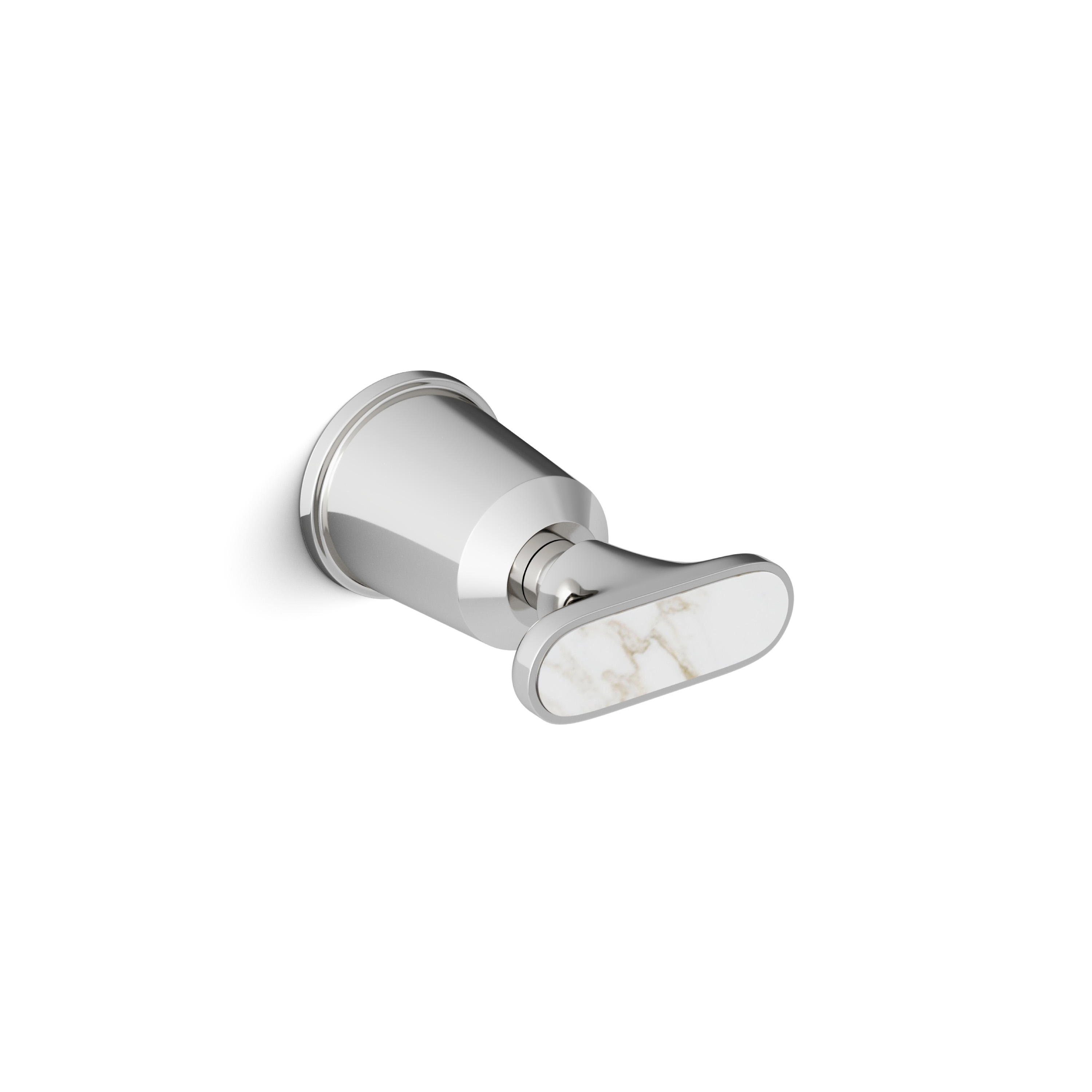 Twenties Inset diverter - Calacatta Oro