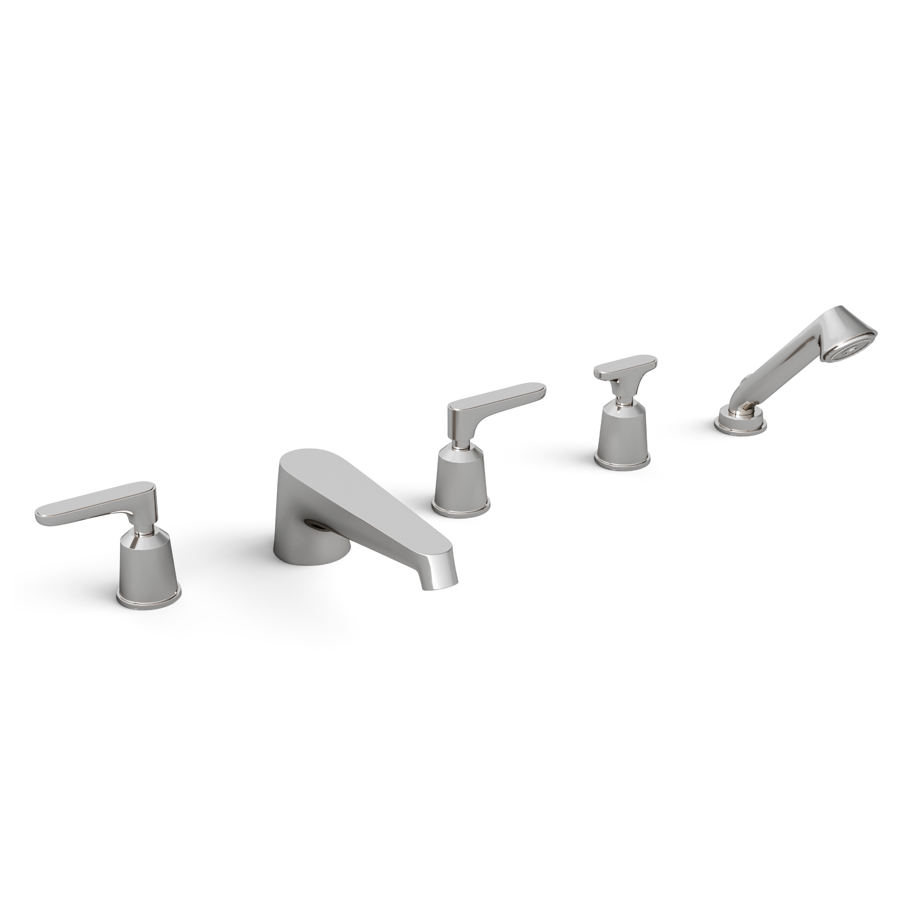 Vertoon produk Twenties 5 hole bathtub mixer van vervaardiger Devon&Devon