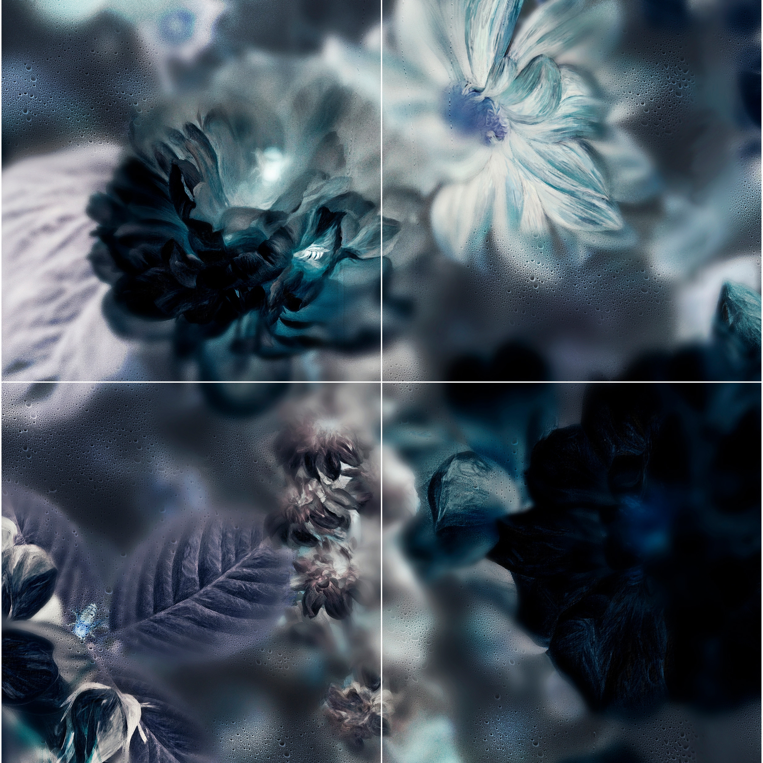 Blossom Inverted - Decor Slabs 60x120 (set di 4 pz)