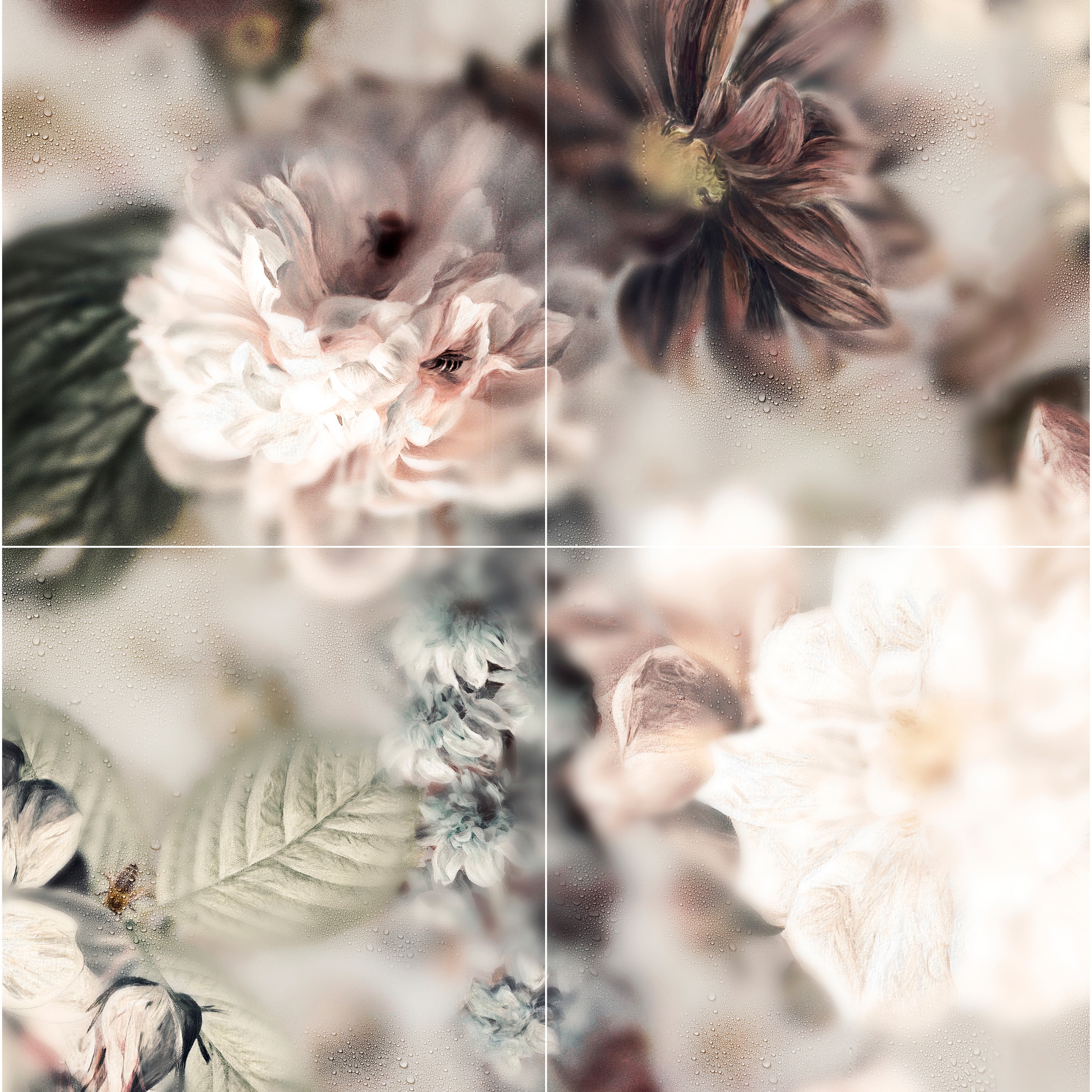 Blossom Light - Decor Slabs 60x120 (4 pcs. set)