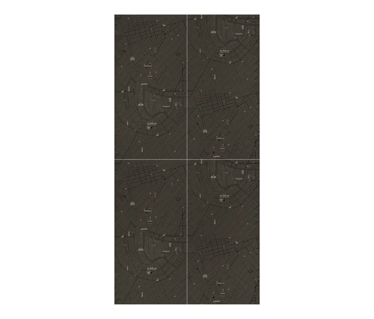 URBAN BLACK - DECOR SLABS 60X120 (2 PCS. SET) - Ceramic tiles from ...