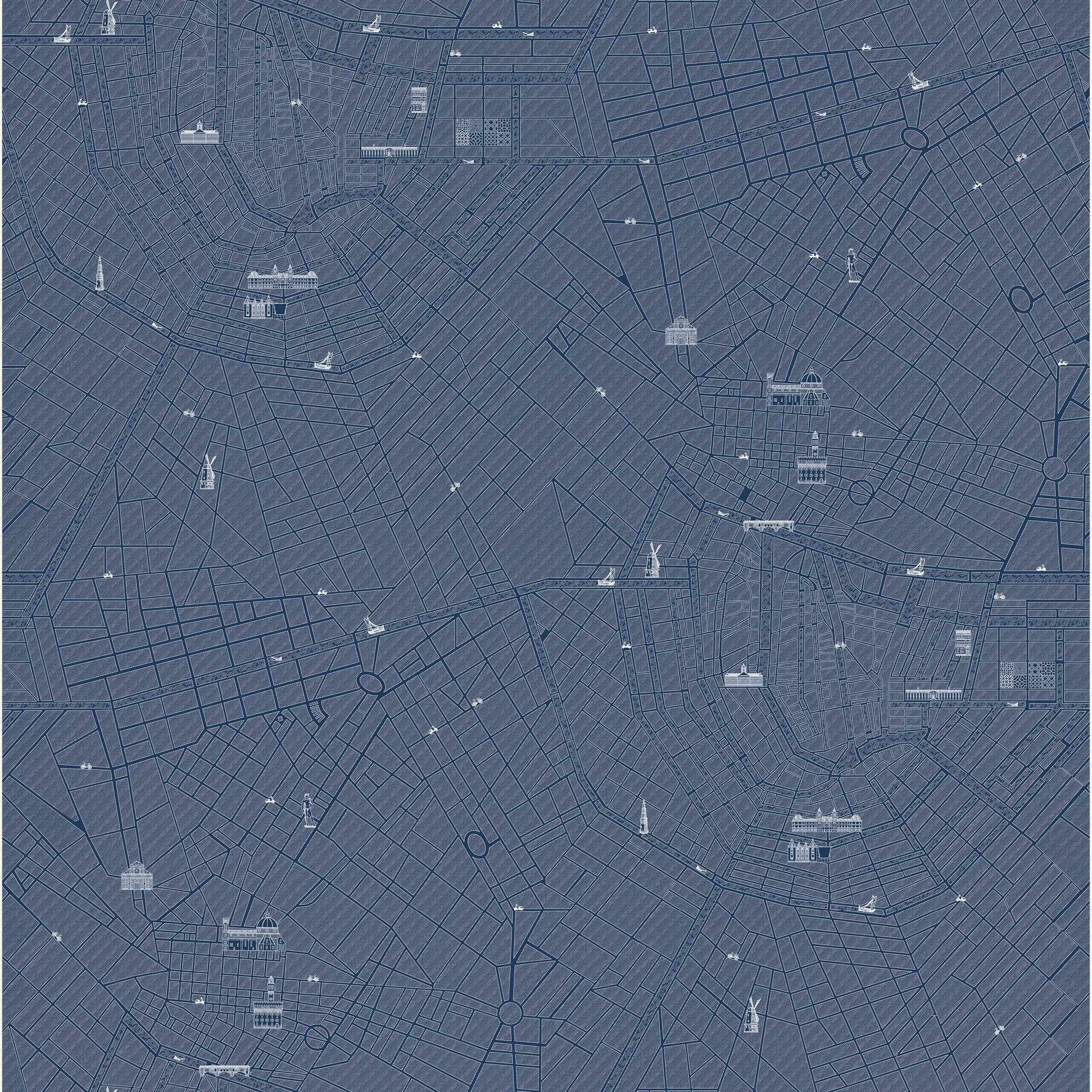 Urban Blue - Decor Slabs 120x240