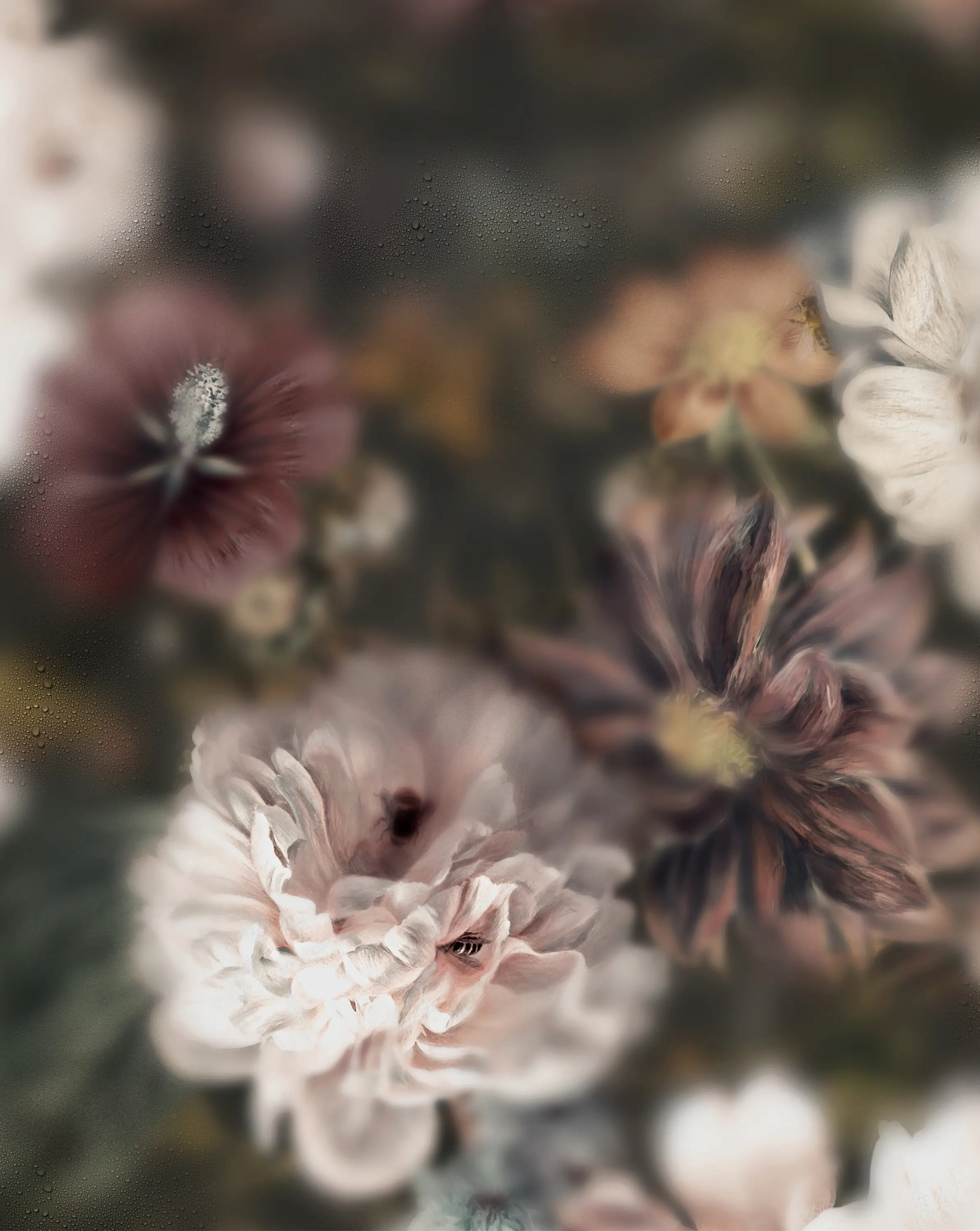 Devon&Devon - Blossom Dark Wallpaper