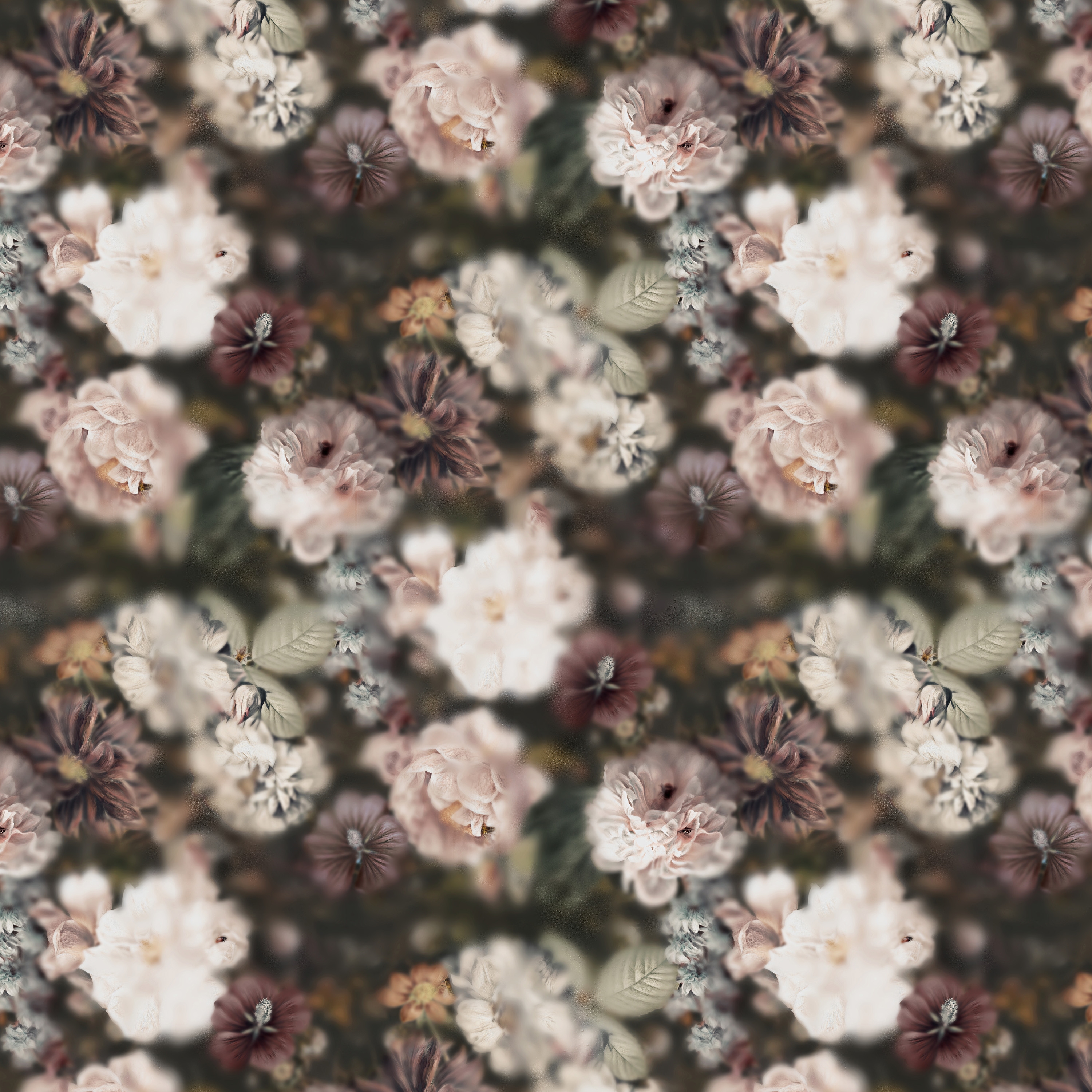 Mostra il prodotto Carta da parati Blossom Dark del produttore Devon&Devon
