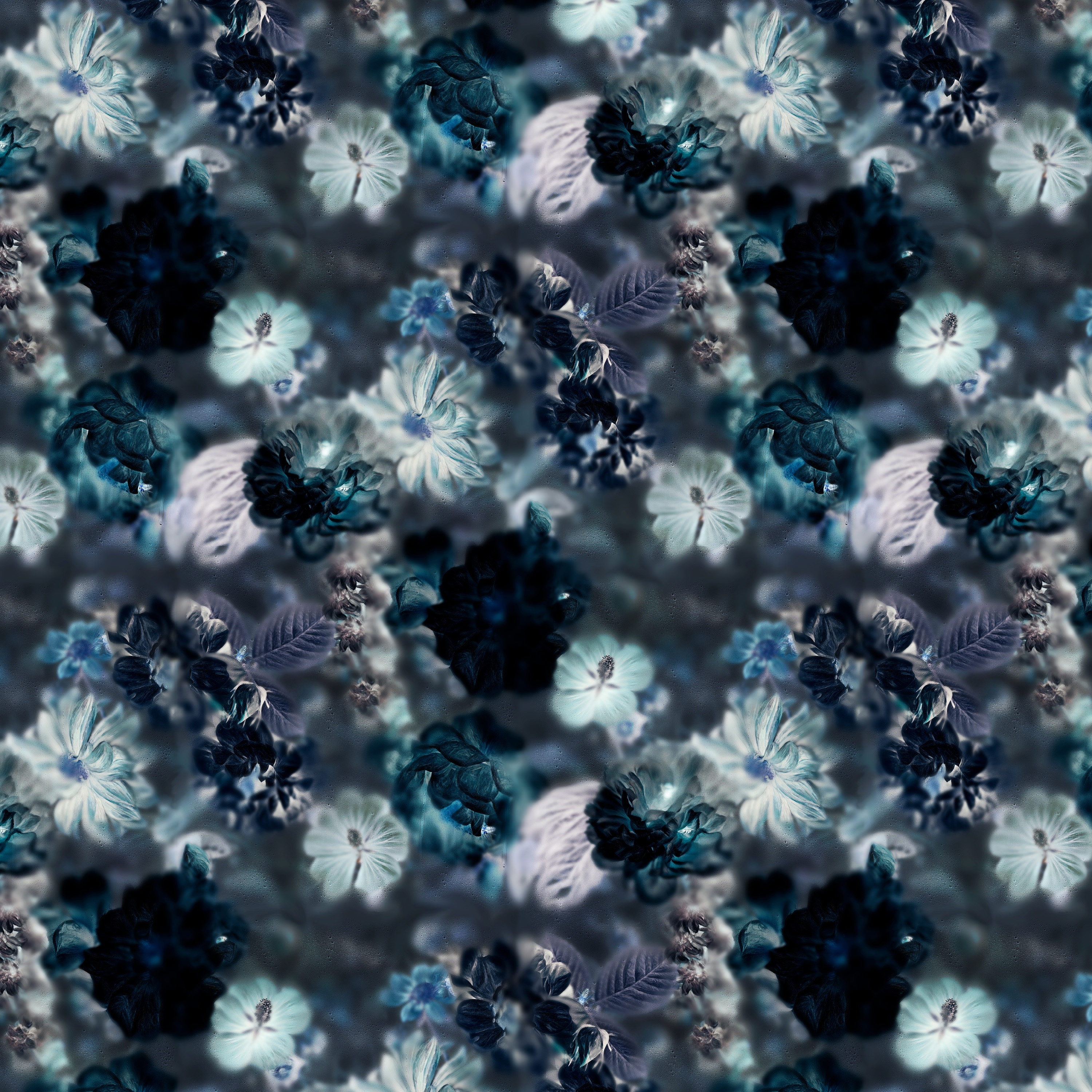 Carta da parati Blossom Inverted
