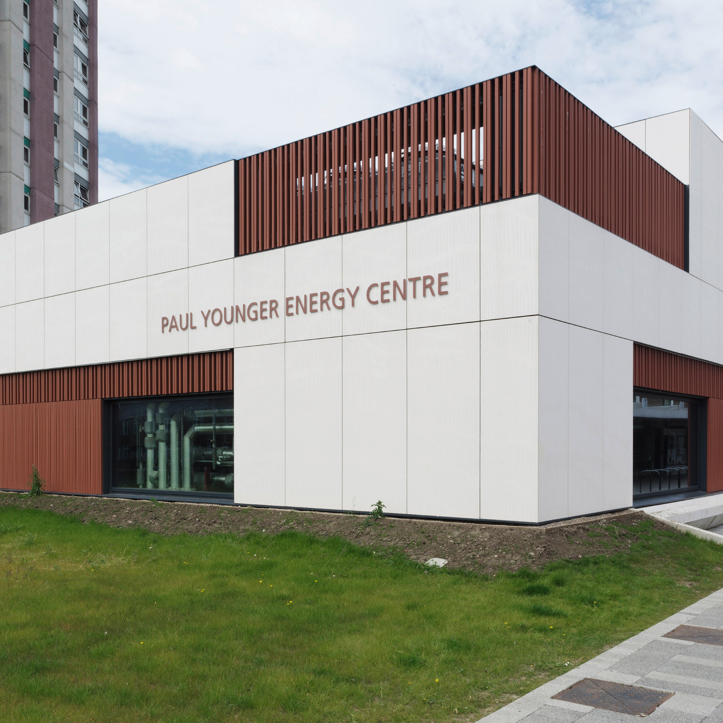 Mostra il prodotto concrete skin | Paul Younger Energy Centre del produttore Rieder