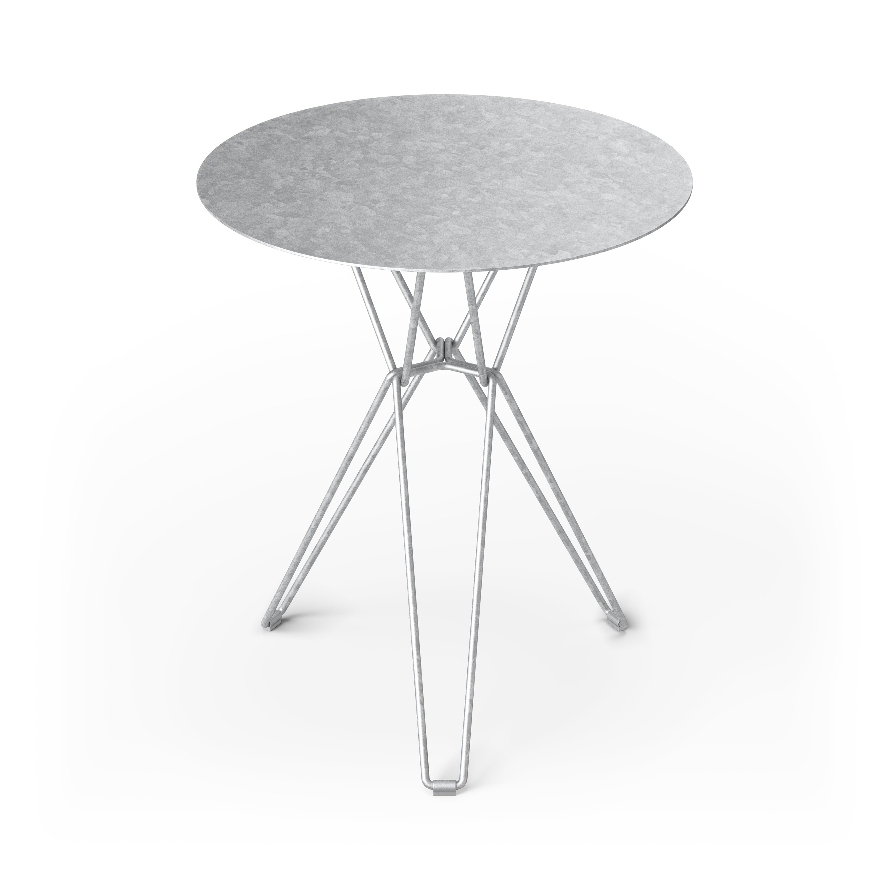 Tio Dining Table D60 - Galvanised