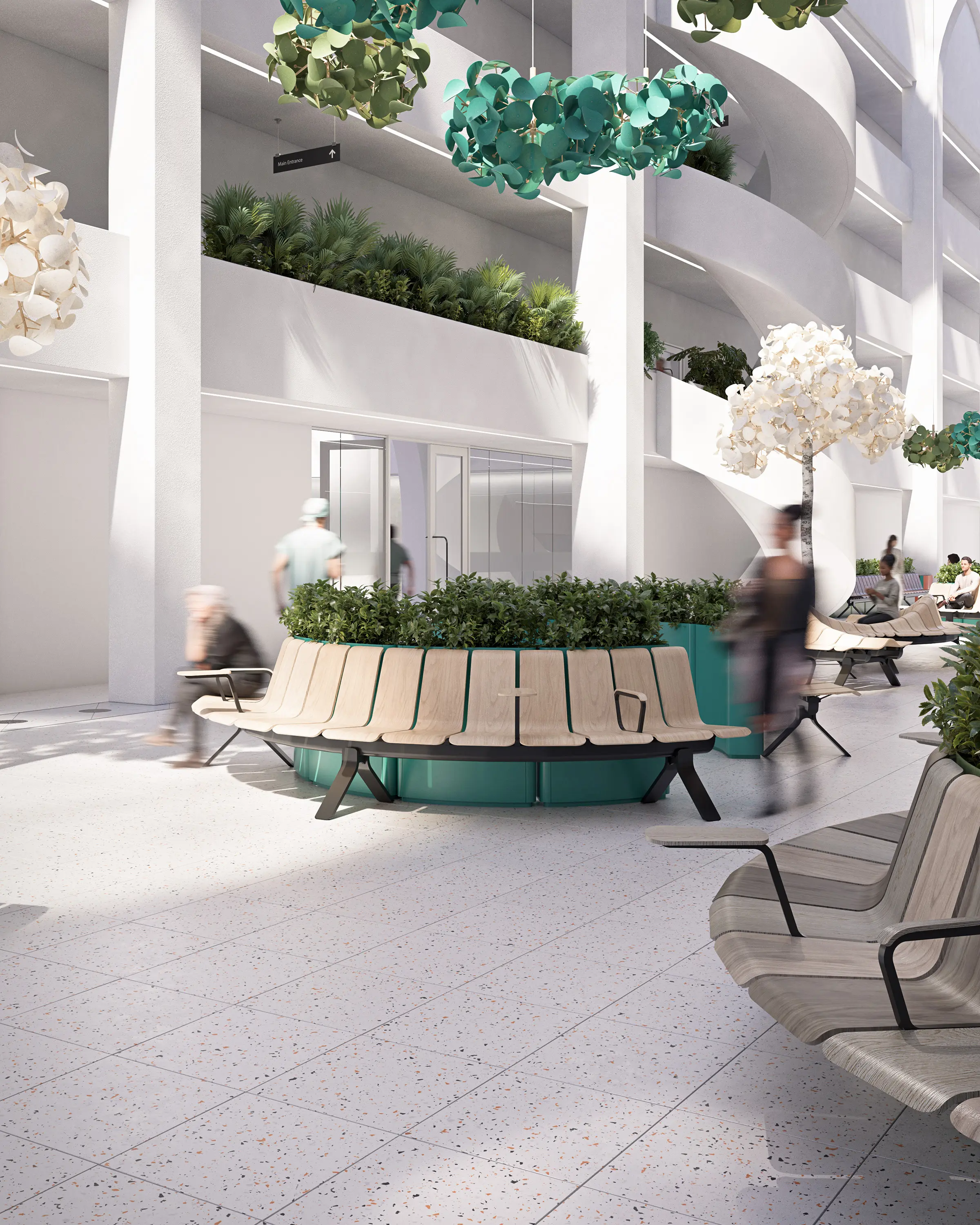 Green Furniture Concept - Ascent Omega configuration