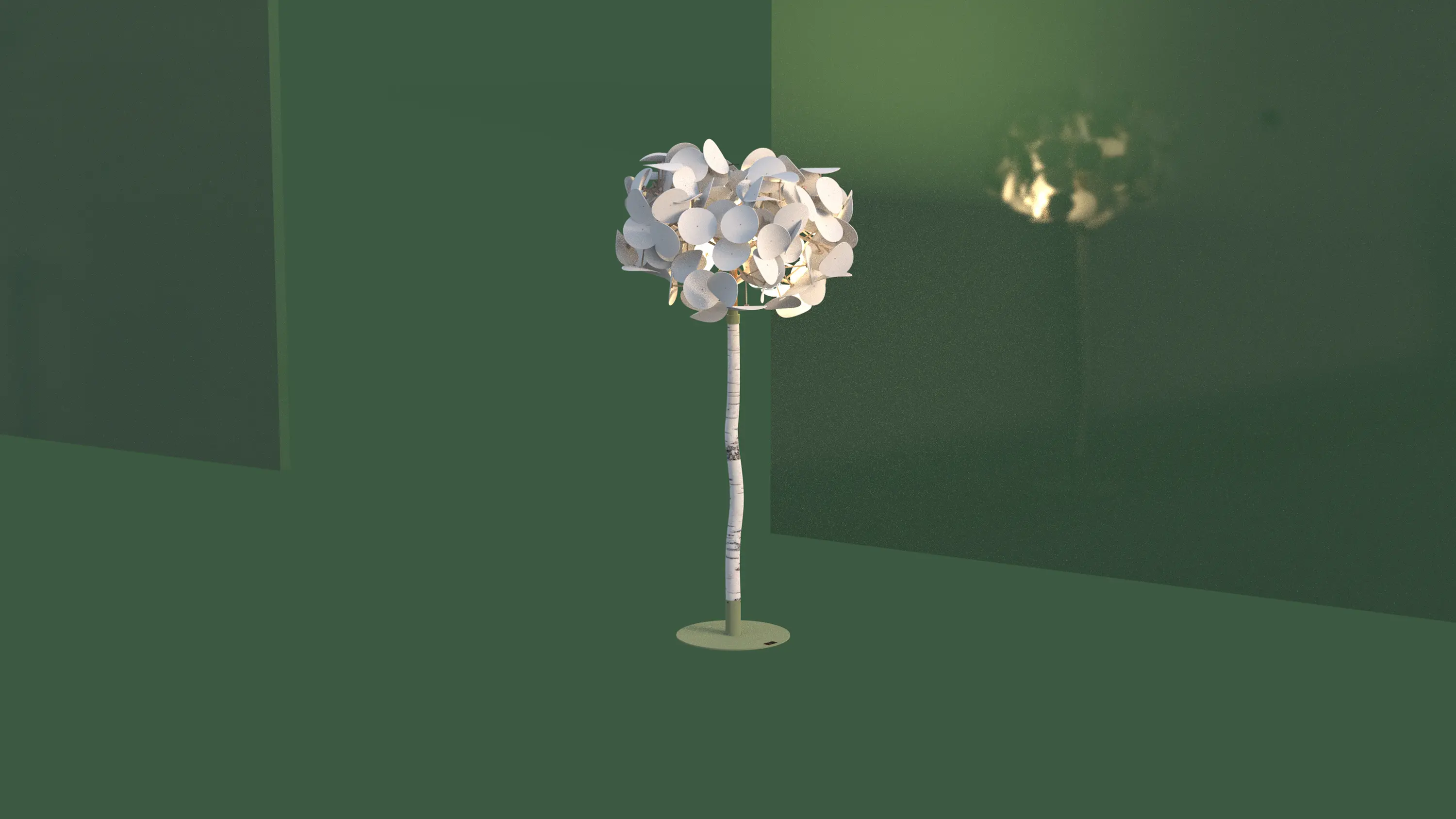 Green Furniture Concept - Leaf Lamp Pendant 130