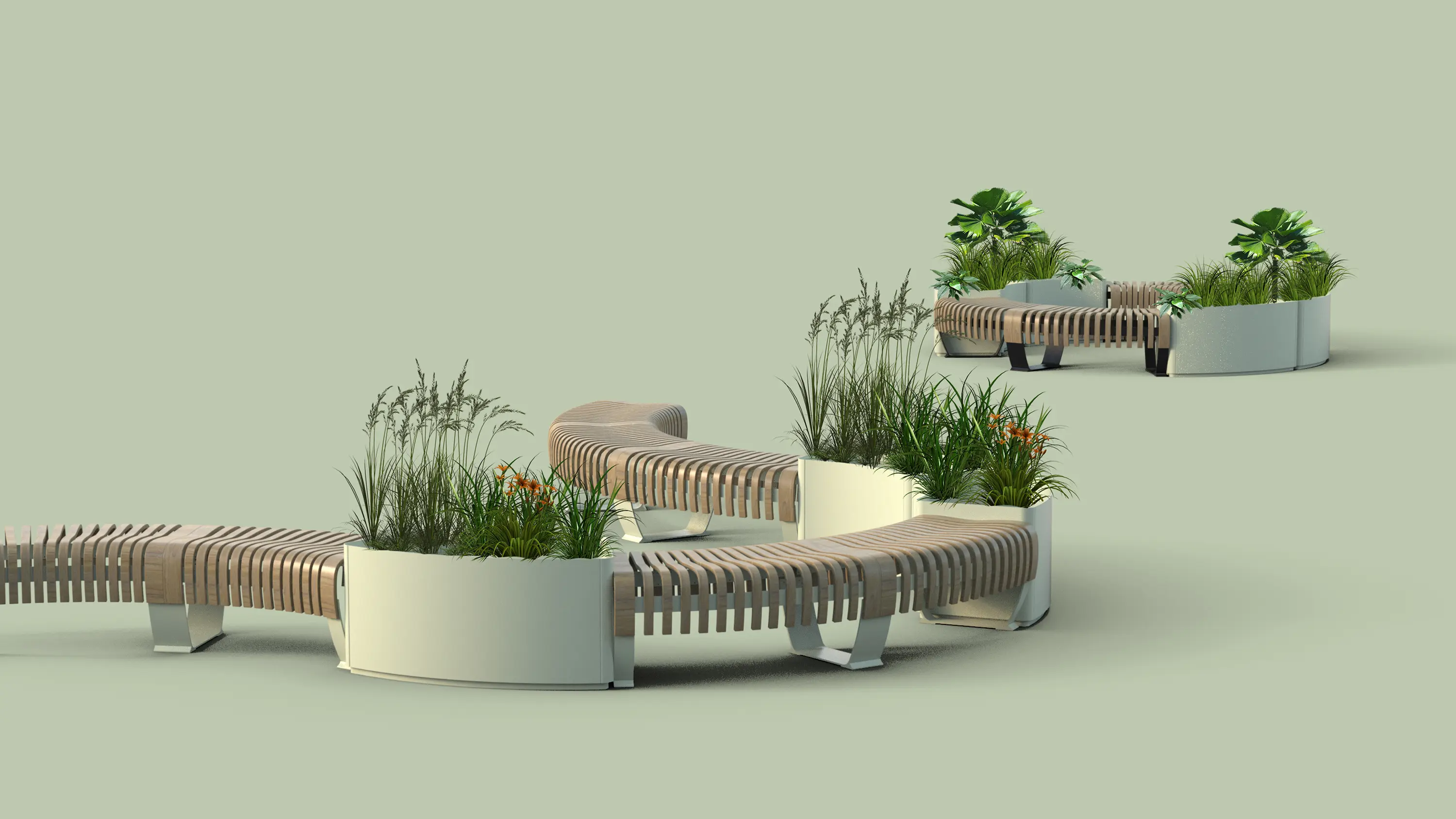 Green Furniture Concept - Trellis