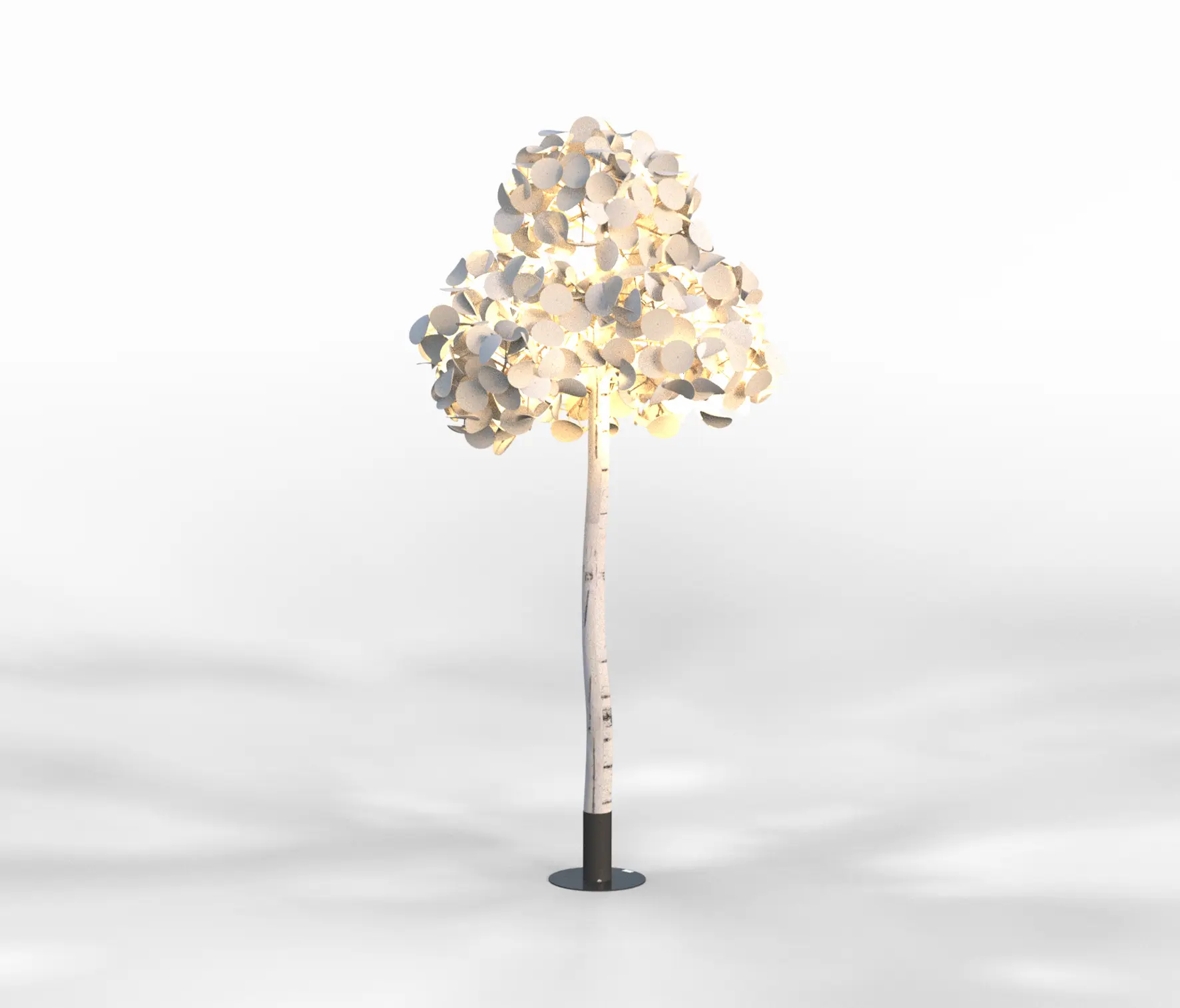 Green Furniture Concept - Leaf Lamp Tree M