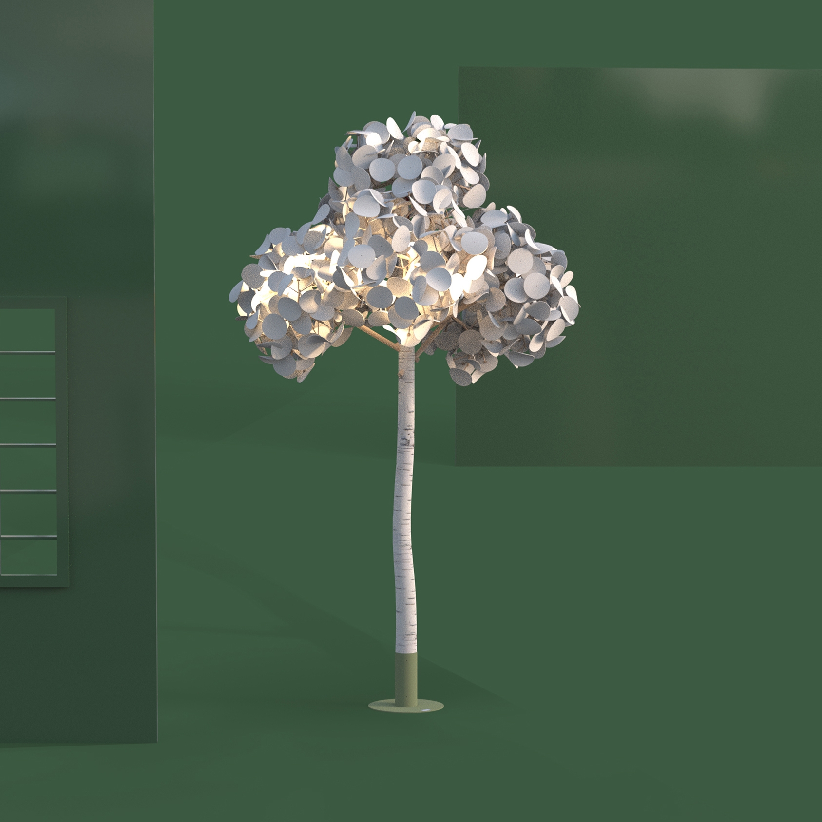 Afficher le produit Leaf Lamp Tree L du fabricant Green Furniture Concept