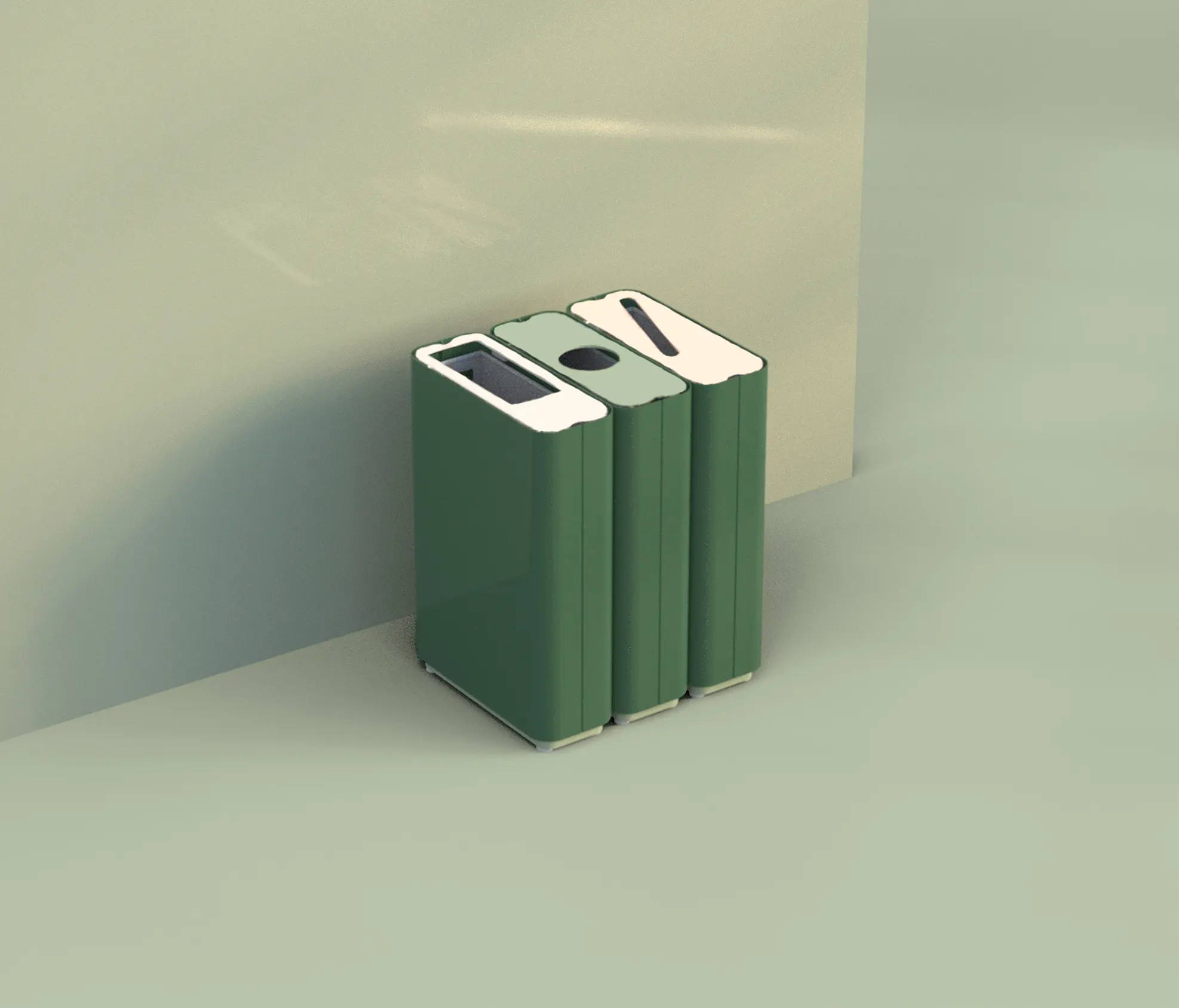 Green Furniture Concept - Recycle Bin
