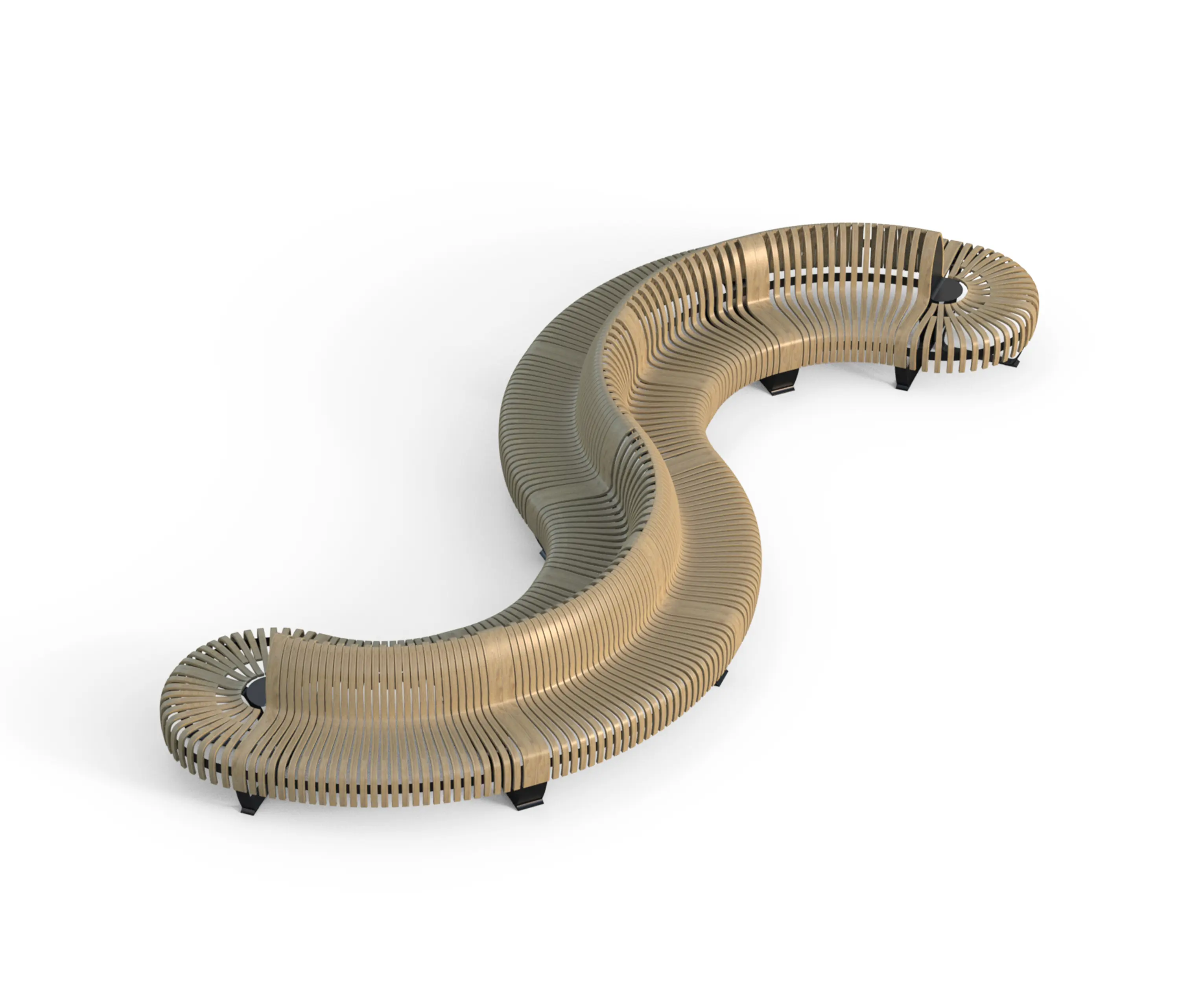 Green Furniture Concept - Nova C Double Back Tilde configuration