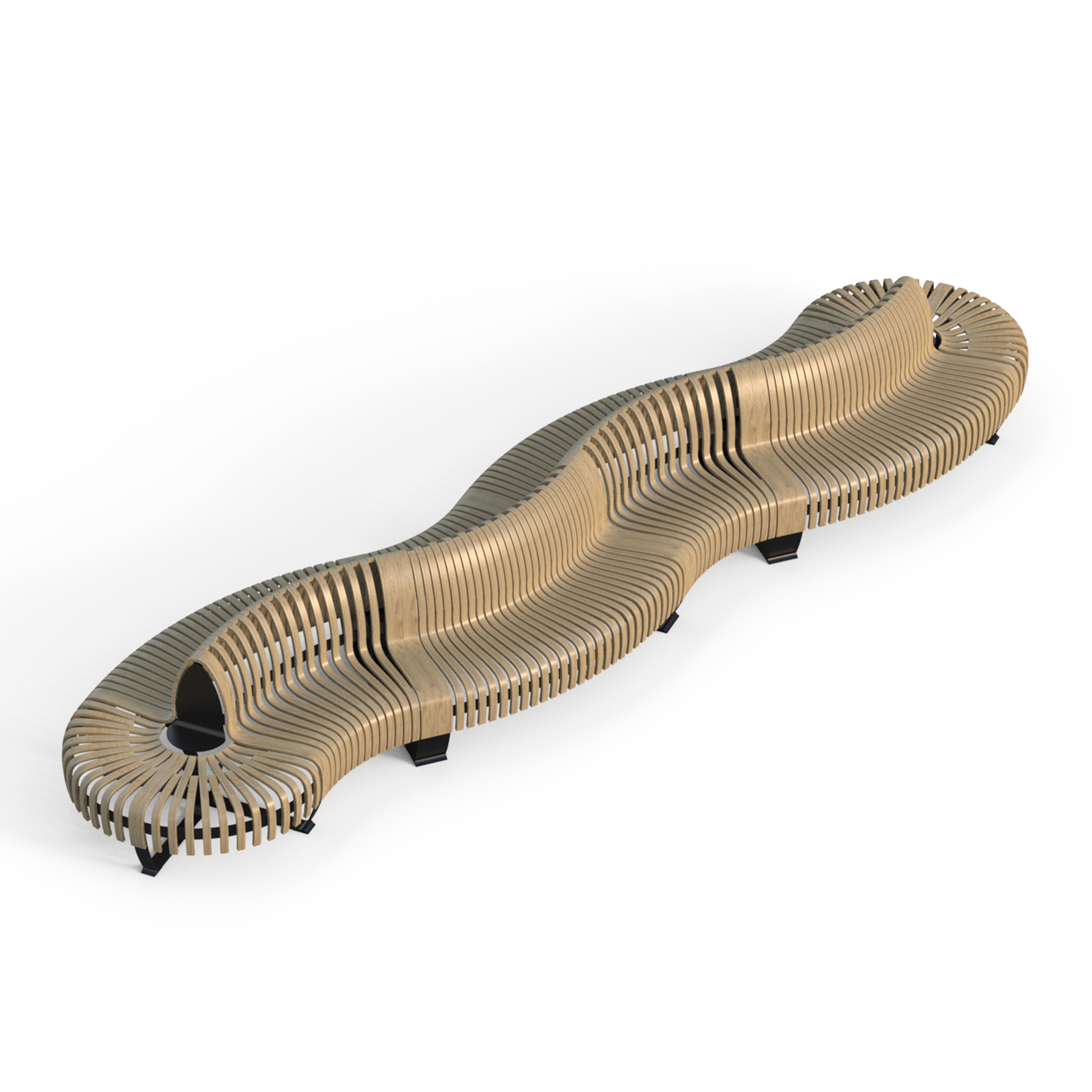 Produkt Nova C Double Back Wiggly configuration des Herstellers Green Furniture Concept anzeigen