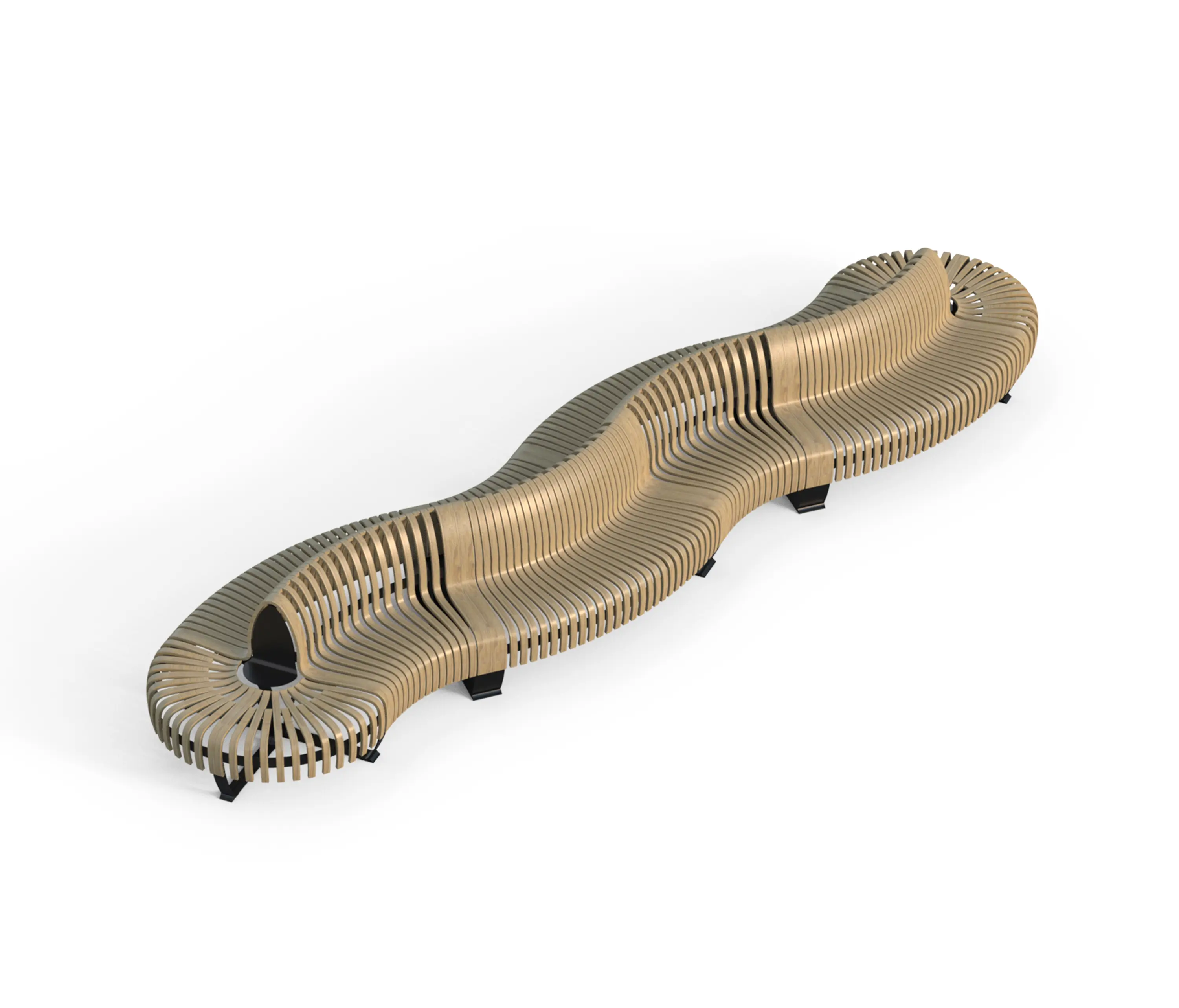 Green Furniture Concept - Nova C Double Back Wiggly configuration