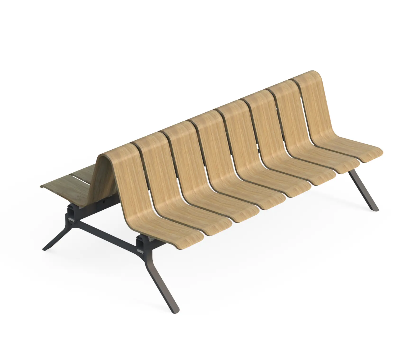 Green Furniture Concept - Ascent Double Back 200