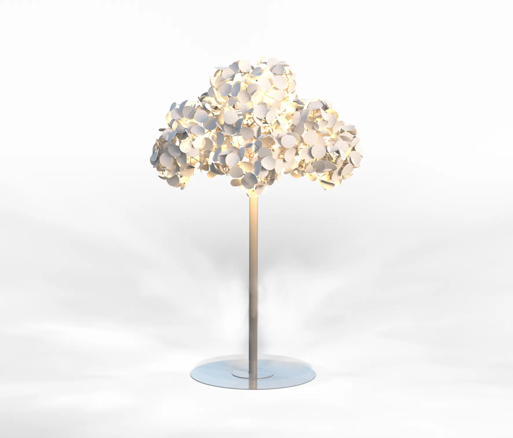 Green Furniture Concept - Leaf Lamp Link Tree L