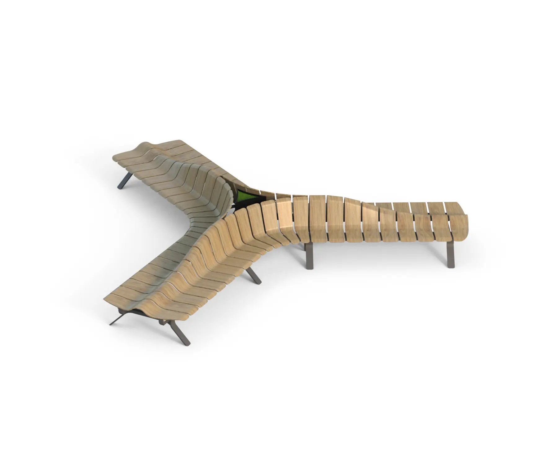 Green Furniture Concept - Ascent Crossroad configuration