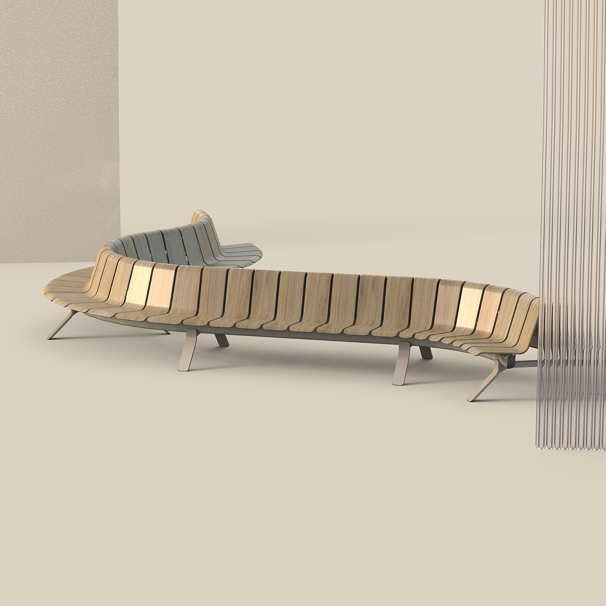 Display product Ascent Double Back from manufacturer Green Furniture Concept