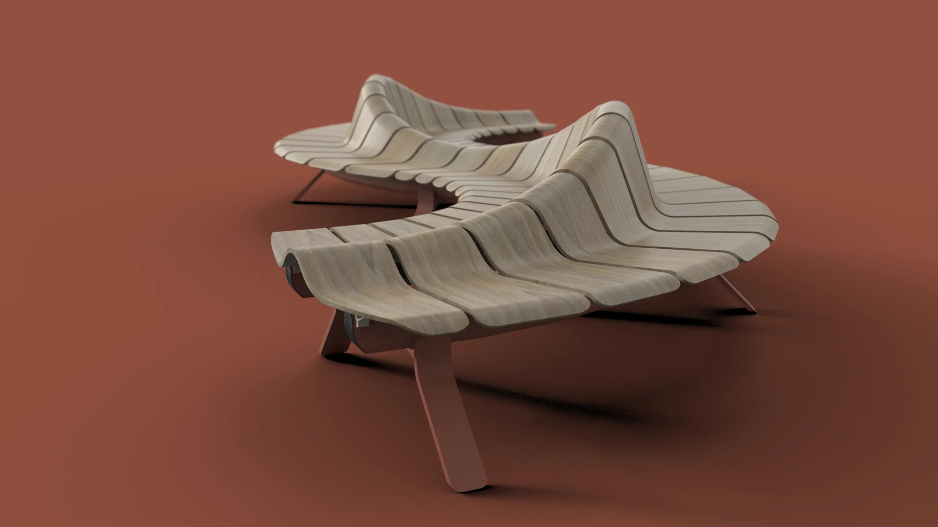 Green Furniture Concept - Ascent Tilde configuration