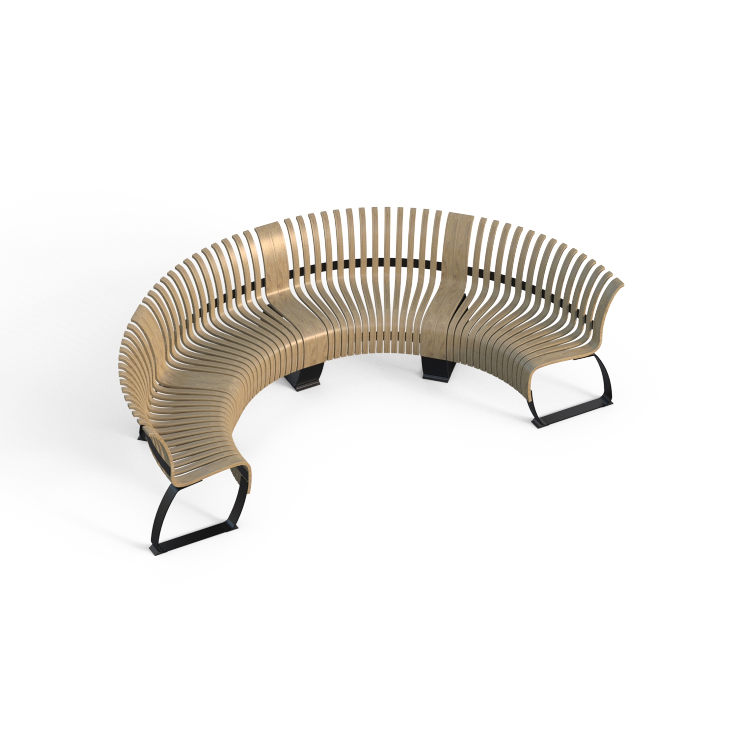 Display product Nova C Back Bracket Concave configuration from manufacturer Green Furniture Concept