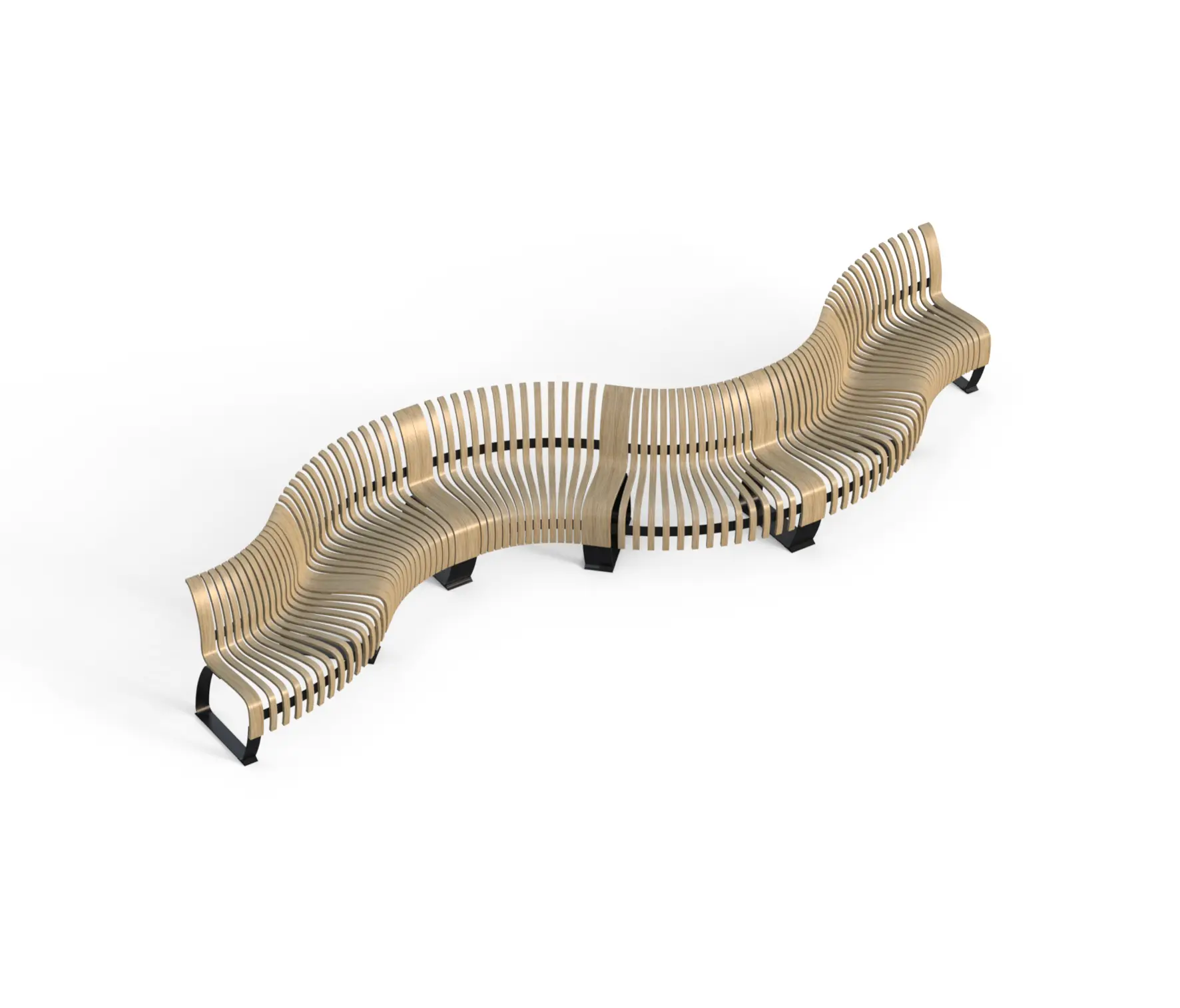 Green Furniture Concept - Nova C Back Ondular configuration