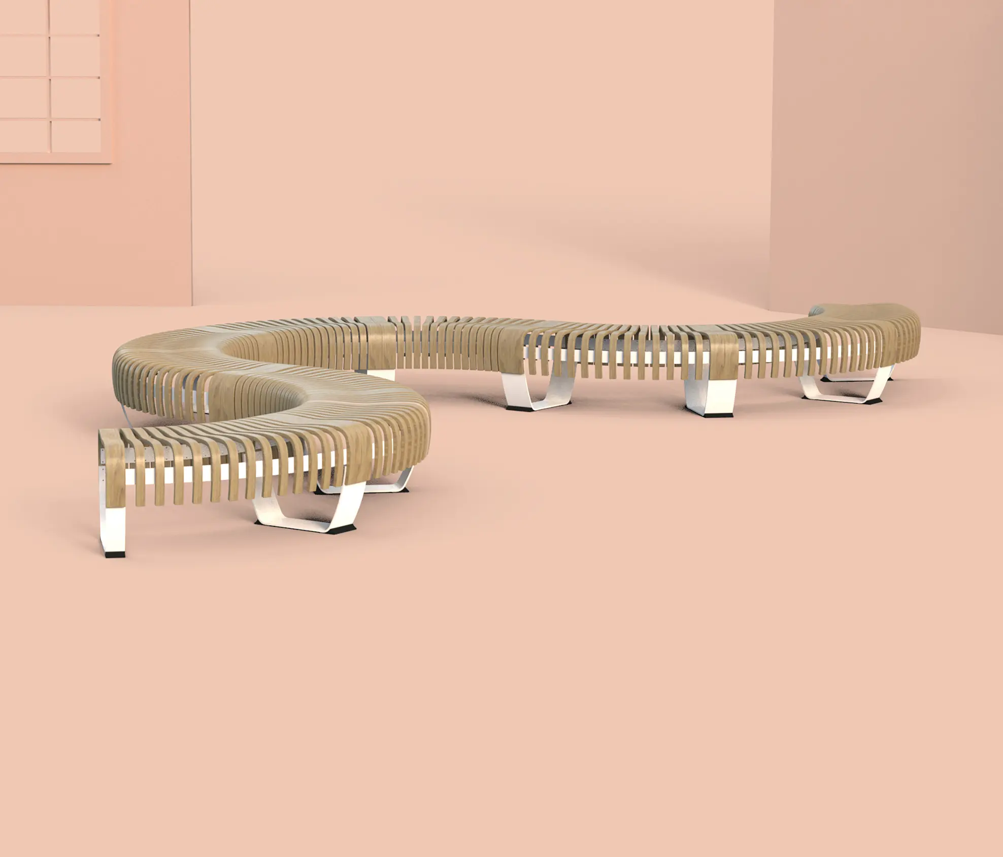 Green Furniture Concept - Nova C Bench