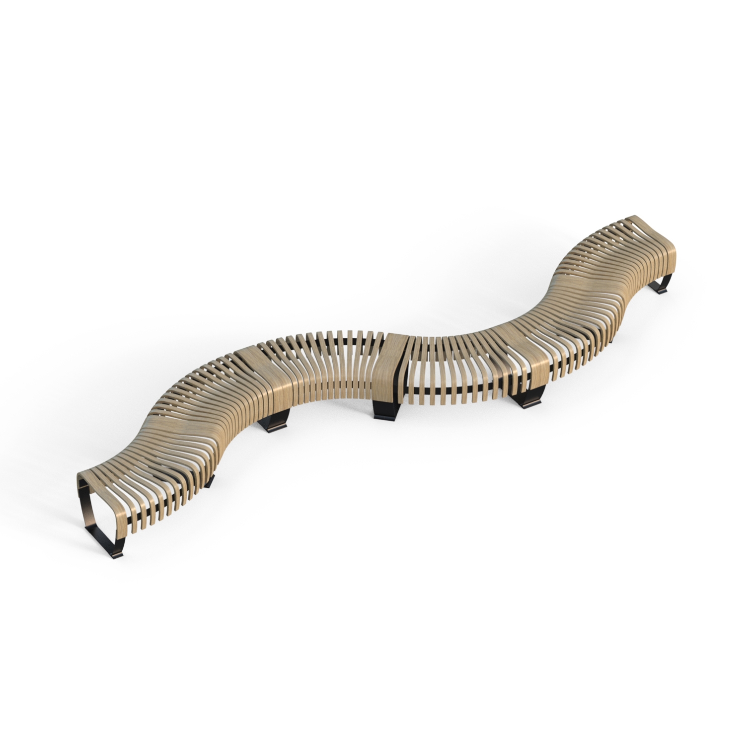 Produkt Nova C Bench Ondular configuration des Herstellers Green Furniture Concept anzeigen
