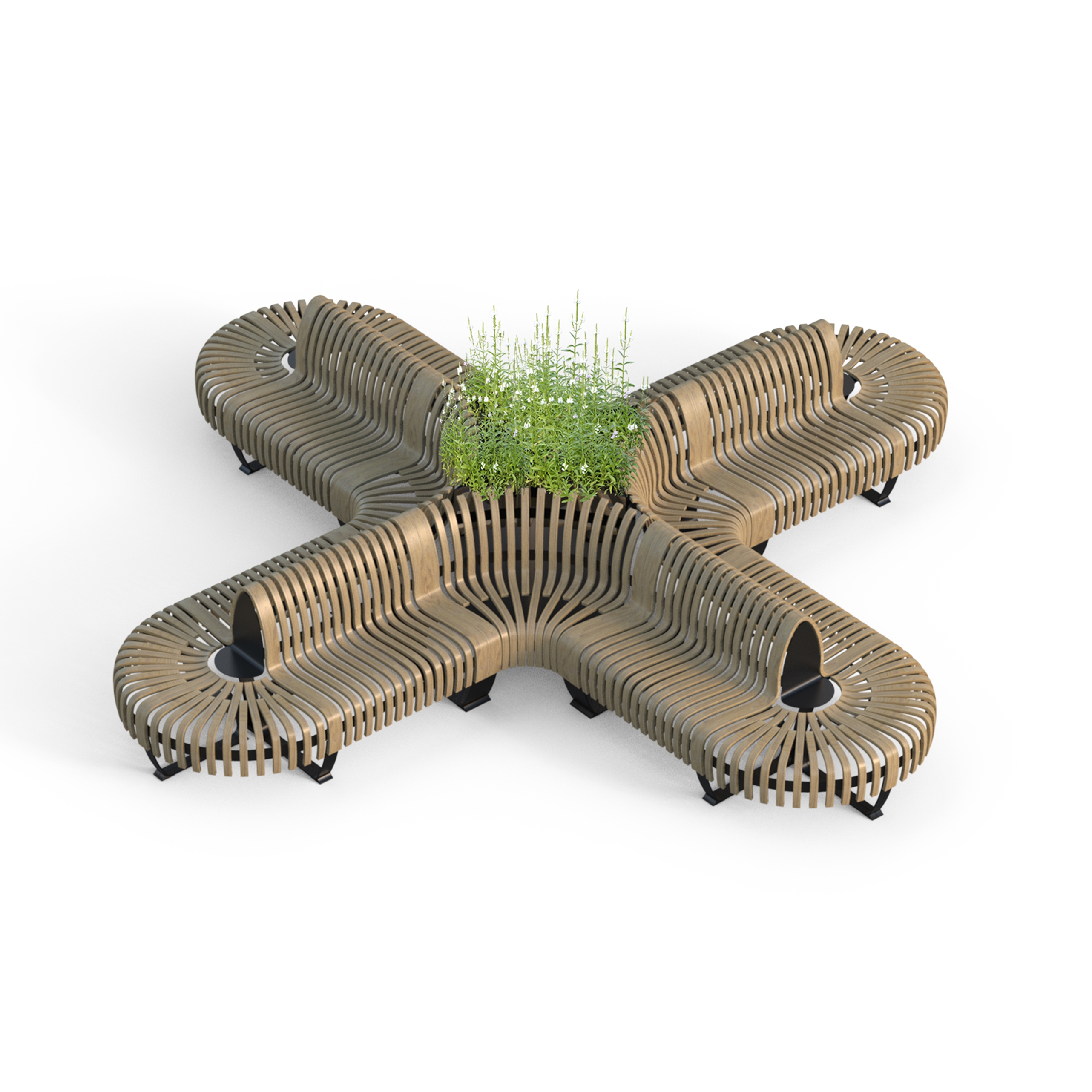 Display product Nova C Crossroad 4 Small configuration from manufacturer Green Furniture Concept