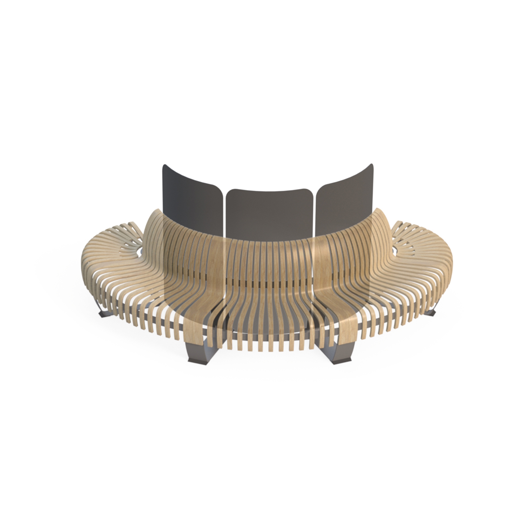 Display product Nova C Divider Convex 45° from manufacturer Green Furniture Concept