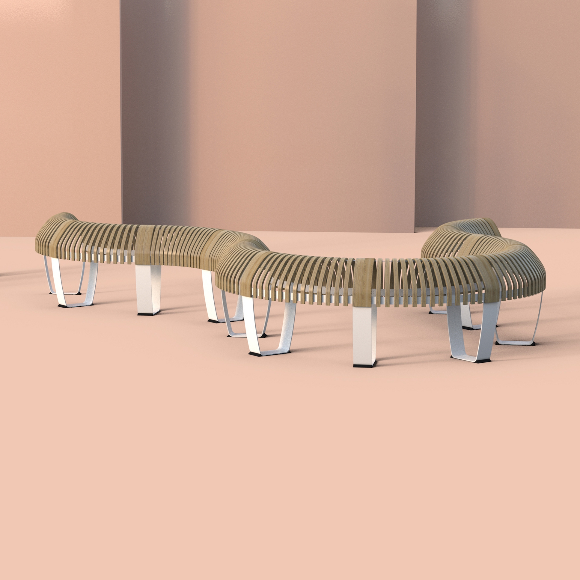Vertoon produk Nova C Double Perch van vervaardiger Green Furniture Concept