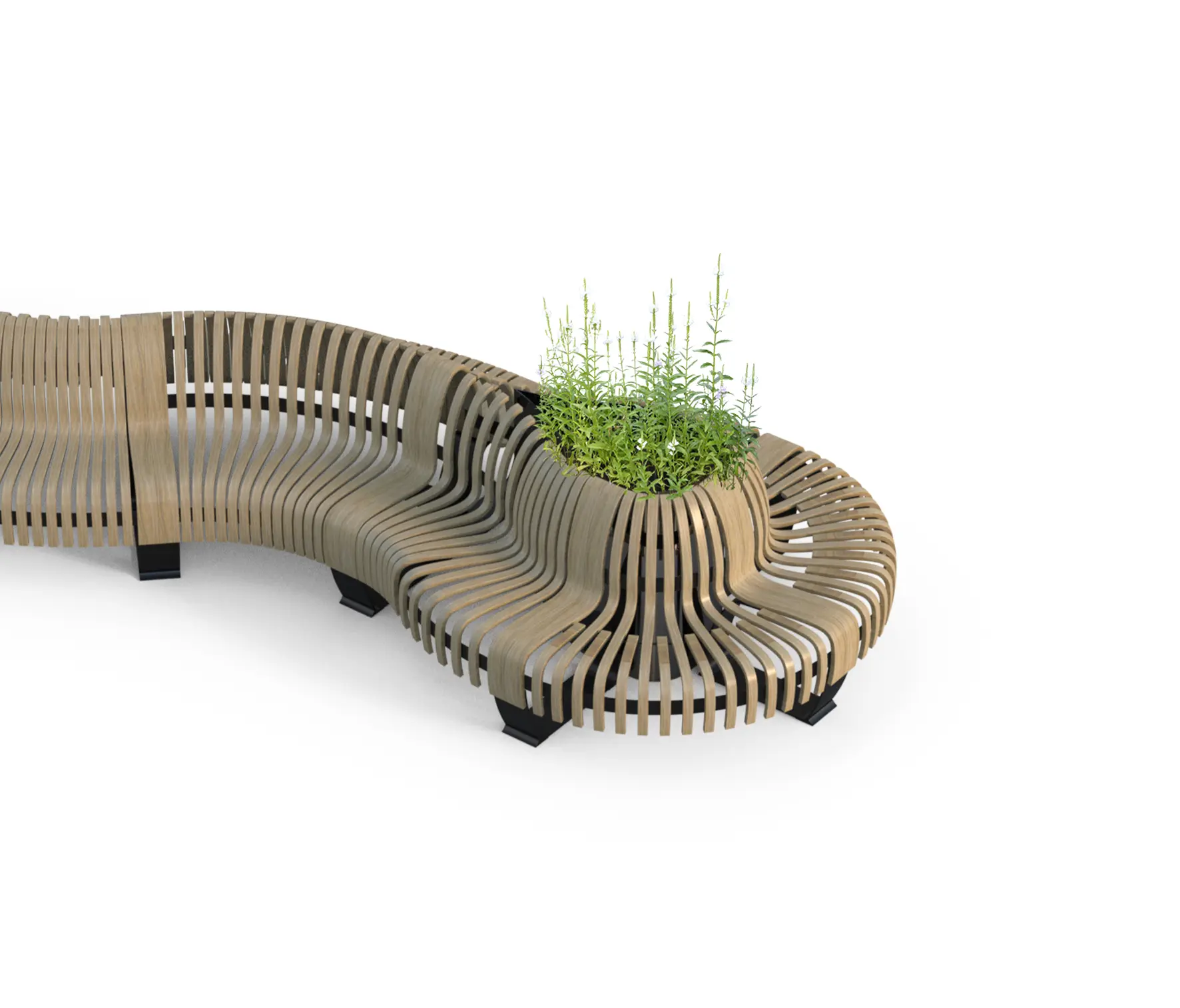 Green Furniture Concept - Nova C Droplet configuration