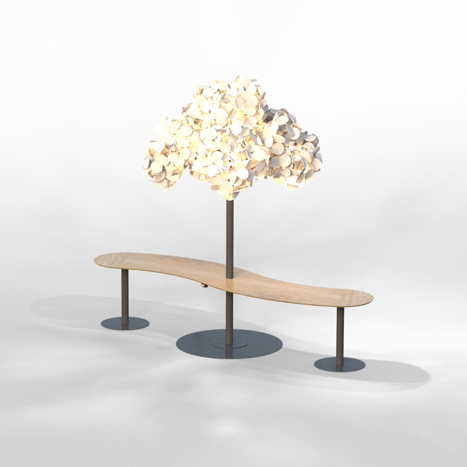 Display product Seamless Table Tilde configuration from manufacturer Green Furniture Concept