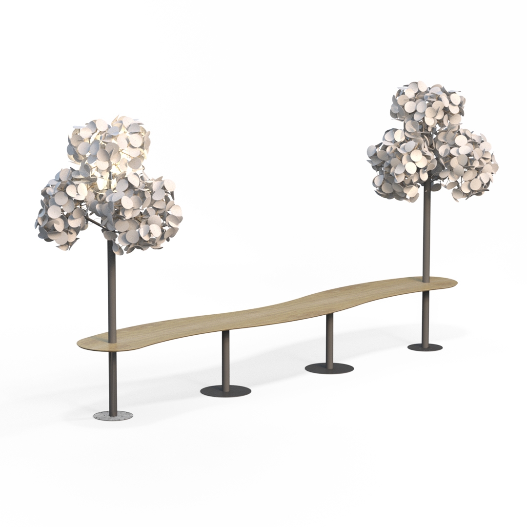 Display product Seamless Table Wiggly w Tree from manufacturer Green Furniture Concept