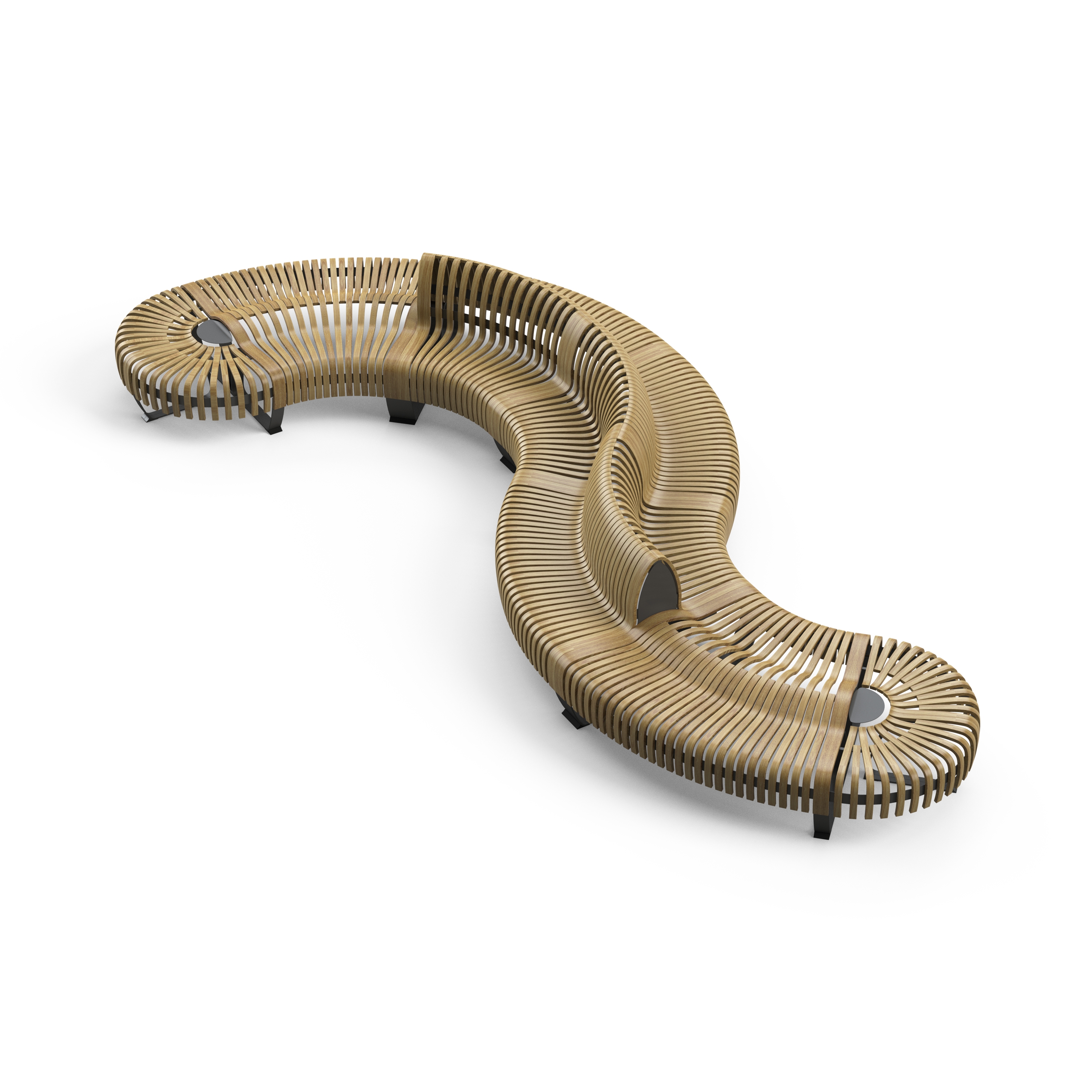 Mostrar el producto Nova C Double bench del fabricante Green Furniture Concept