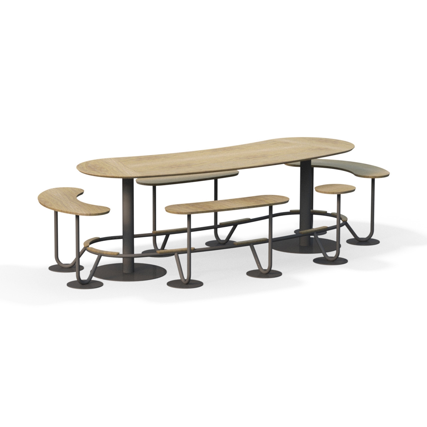 Display product Seamless Bar Seater Bow from manufacturer Green Furniture Concept
