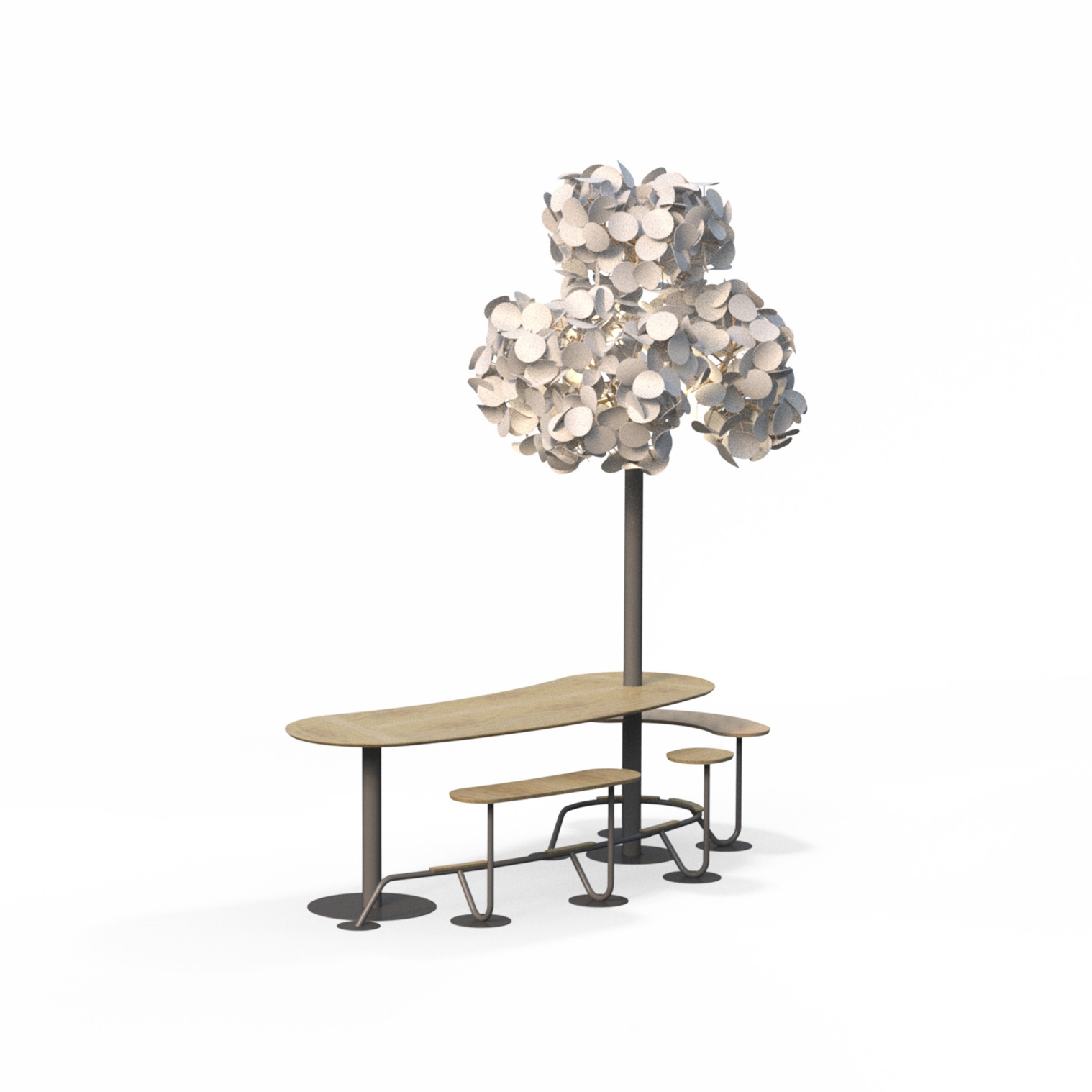 Display product Seamless Bar Seater Bow w Tree from manufacturer Green Furniture Concept