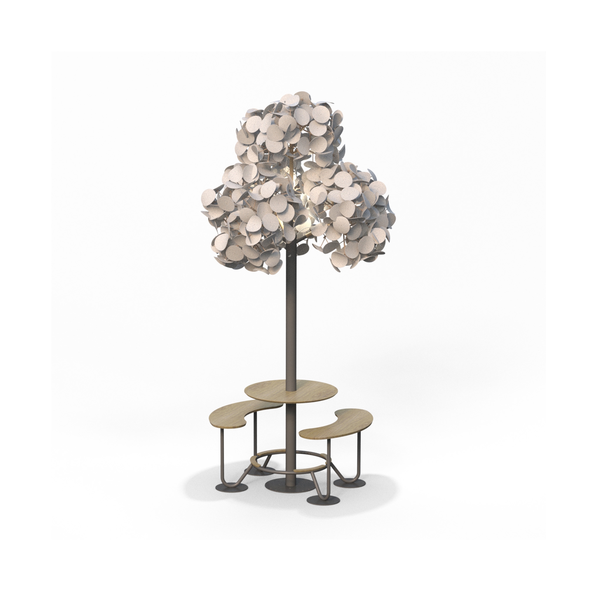 Display product Seamless Bar Seater Round w Tree from manufacturer Green Furniture Concept