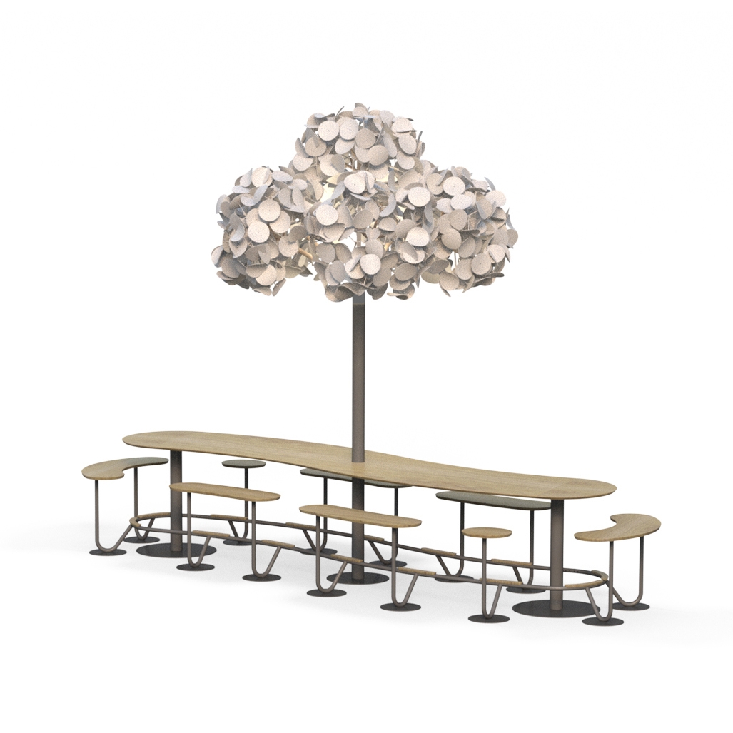 Mostra il prodotto Seamless Bar Seater Tilde w Tree del produttore Green Furniture Concept