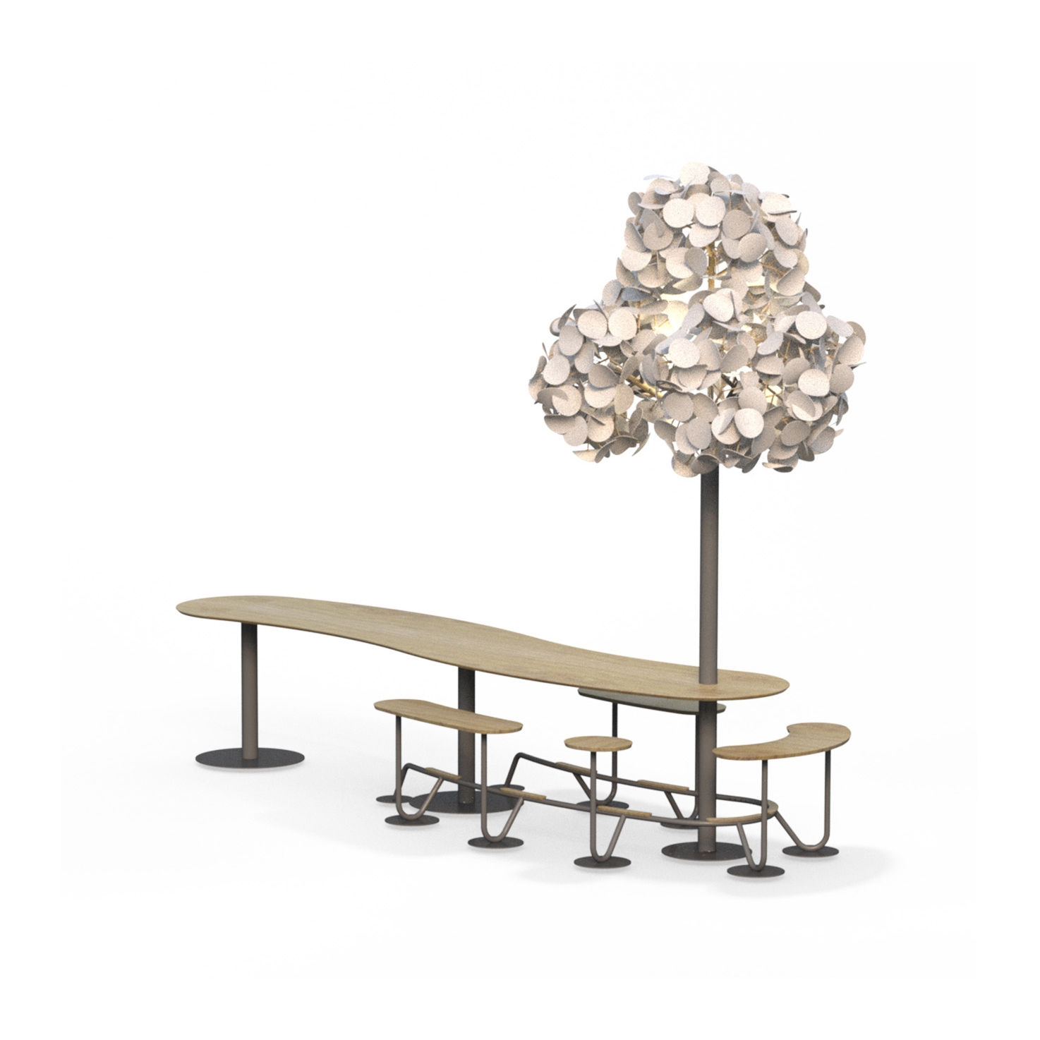 Produkt Seamless Bar Seater Wave w Tree des Herstellers Green Furniture Concept anzeigen