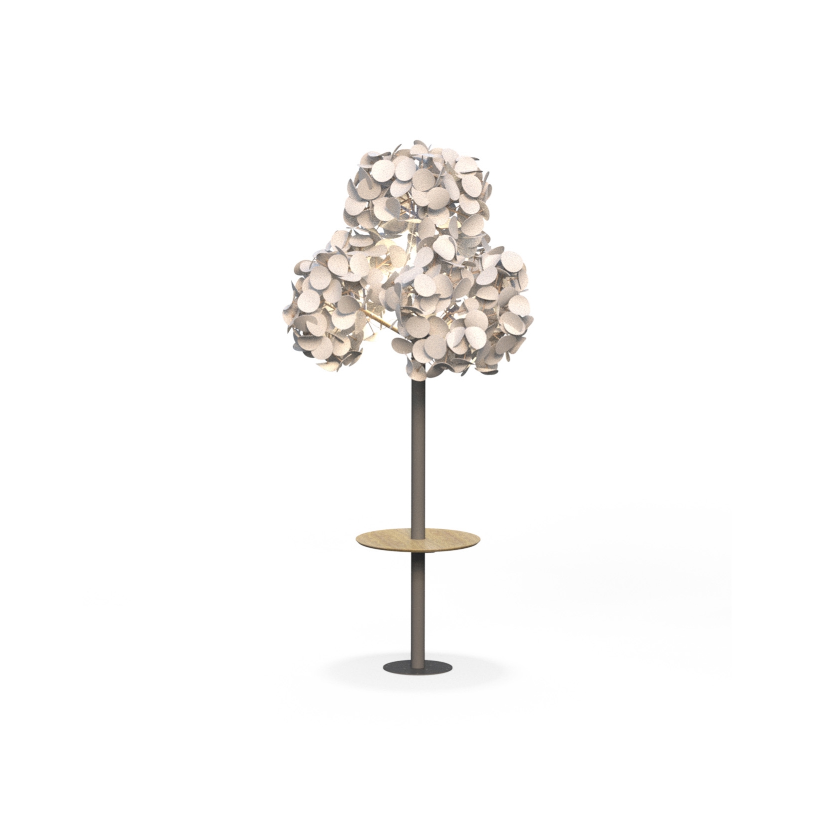 Display product Seamless Table Round w Tree from manufacturer Green Furniture Concept