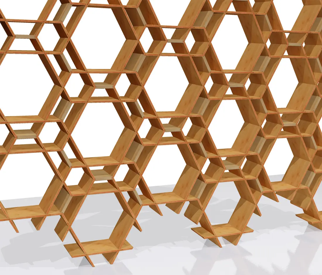 Stickbee - Room divider